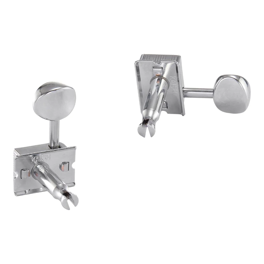 Dopro Chrome Split Shaft Vintage Guitar Tuning Keys Pegs Guitar Tuners Machine Heads for Strat Tele 6 Inline Right Handed Chrom - Image 4
