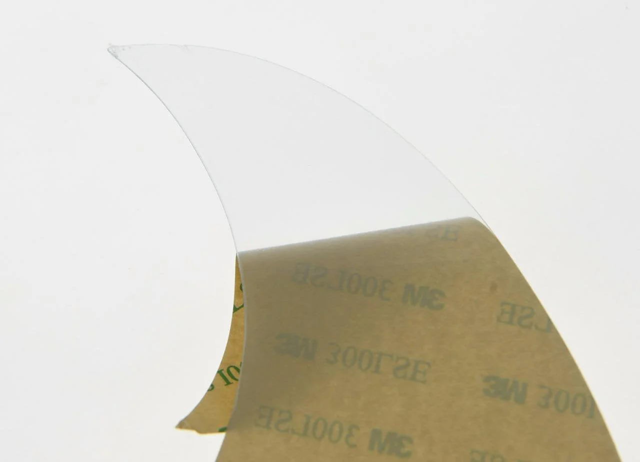 Dopro Clear Teardrop Acoustic Guitar Pickguard Transparent Scratch Plate with Self Adhesive Teardrop Style Clear/Transparent - Image 2