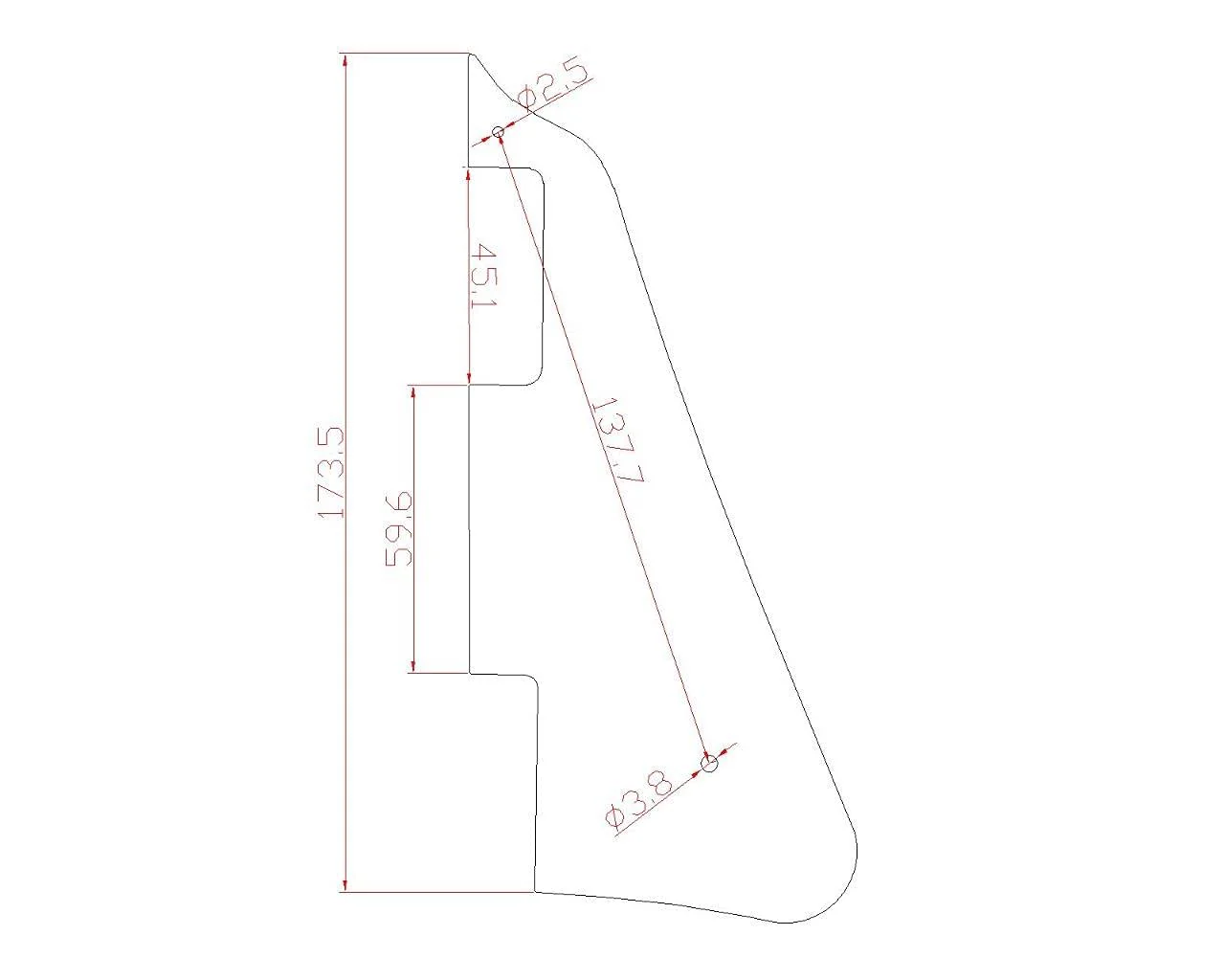 Dopro LP Guitar Pickguard and LP Stainless Steel Bracket with Gold Steel Mounting Screws for USA Les Paul Aged Pearl Gold Bracket - Image 2