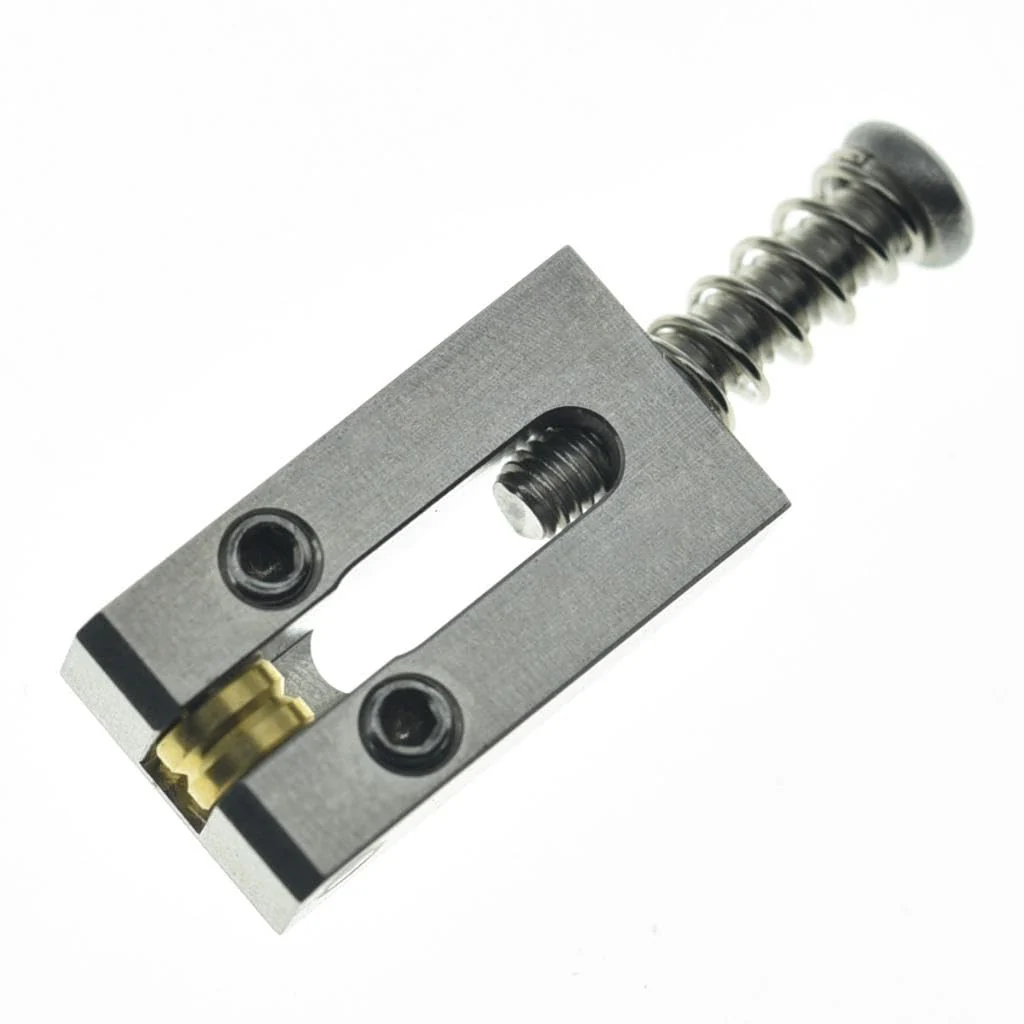 Dopro Premium Stainless Steel Bridge Roller Saddles Tremolo Bridge Roller Saddle for Strat/Tele Guitars 10.5mm Width 2-1/16"(10.5mm) width - Image 2