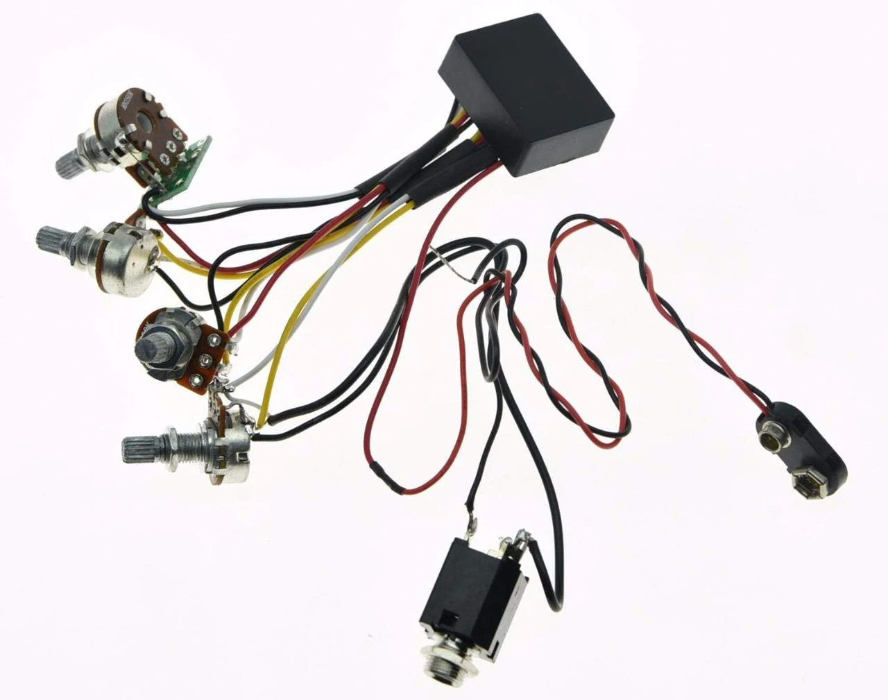 Dopro Prewired 2 Band Active & Passive EQ Equalizer Electric Bass Preamp Circuit - Image 4