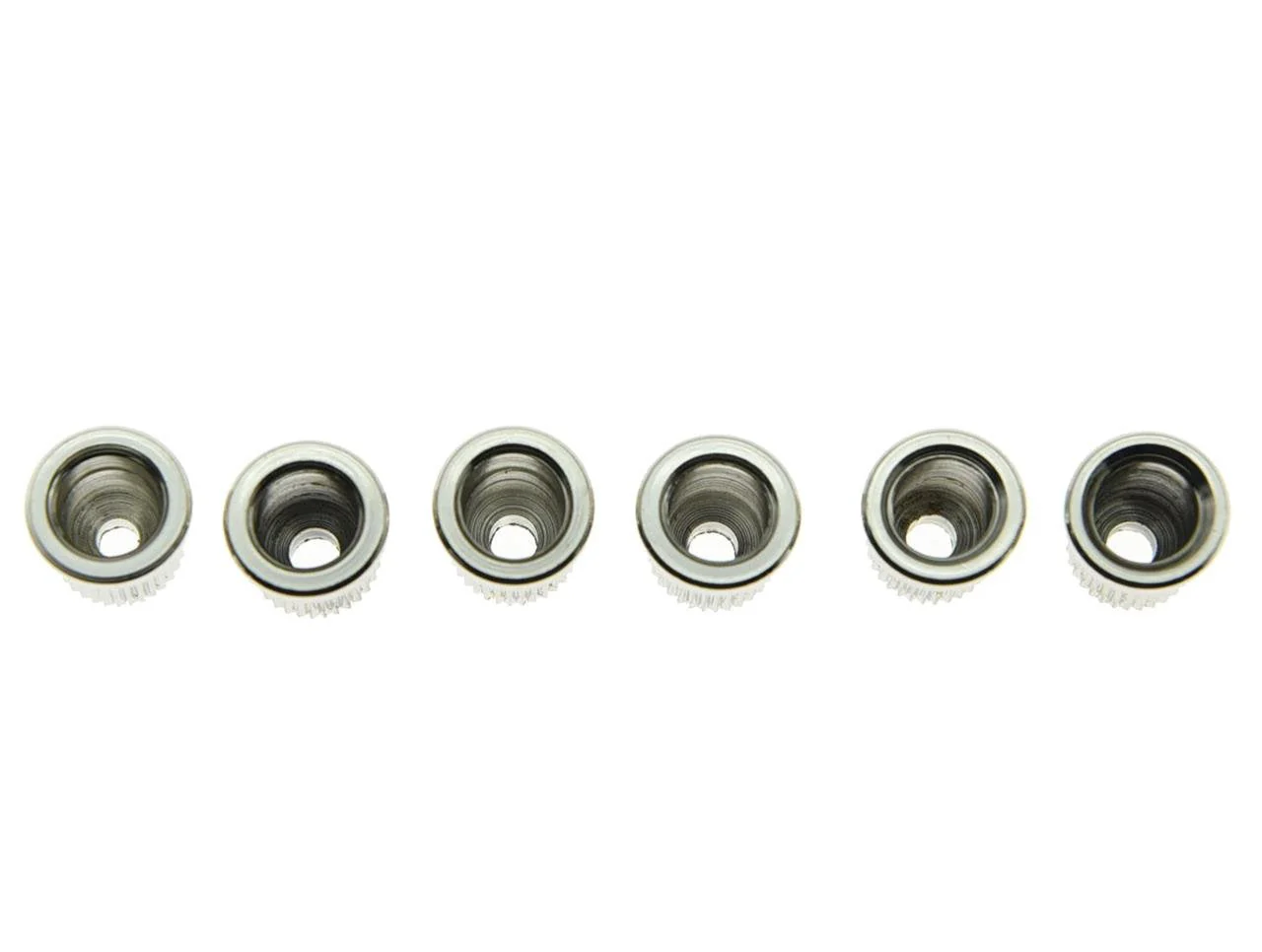 Dopro Set of 6 Nickel Guitar String Through Body 5/16" String Ferrules for American Standard Telecaster - Image 3