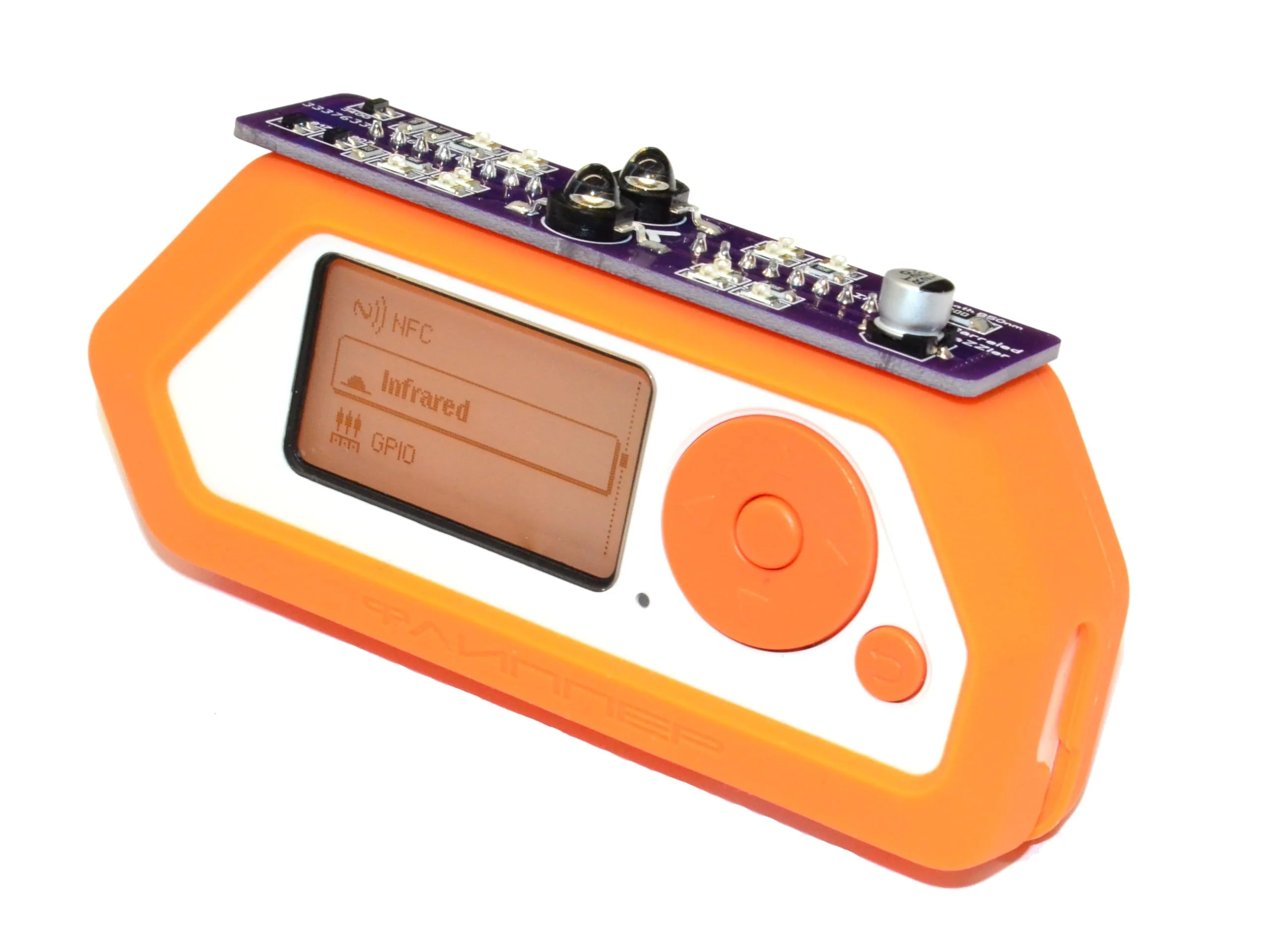 Double Barreled IR LED Blaster Dazzler 850nm Competible with Flipper Zero, Purple - Image 9