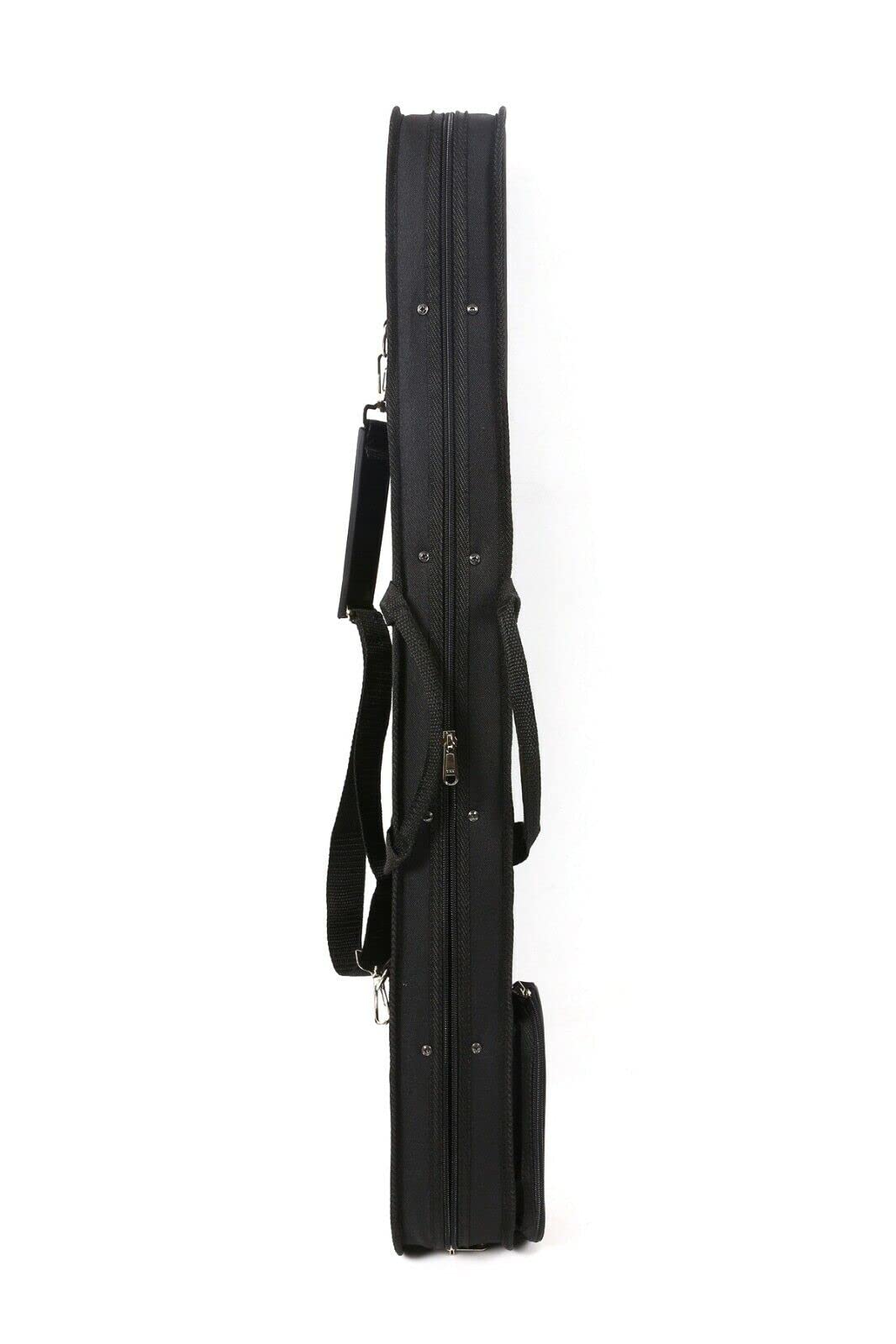 Double bass bow case 2pcs Bow Holder German French Style with Strong straps Light Durable,Black color - Image 3