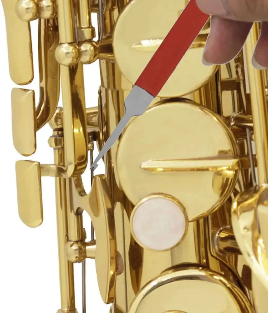 Double Head Woodwind Spring Hook for Sax Clarinet Flute Piccolo Comfortable Grip with Anti-Slip Sleeve 1pcs - Image 4