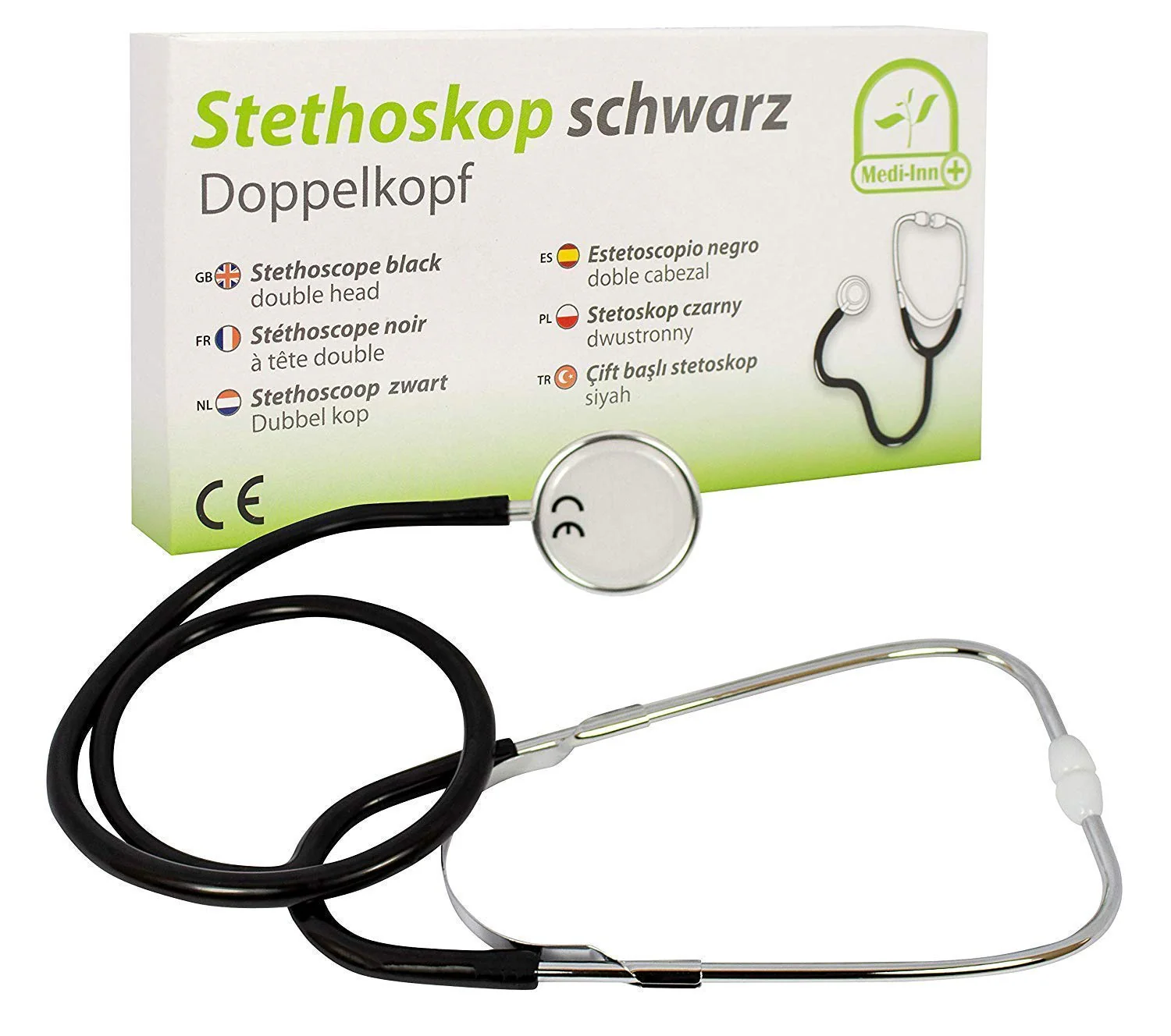 Double Sided / Dual Headed Stethoscope - Medi-Inn - Image 2