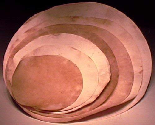 Doumbek Goat Skin Head, Hawkdancing Goatskin 10 In. Round From Pakistan - Image 2