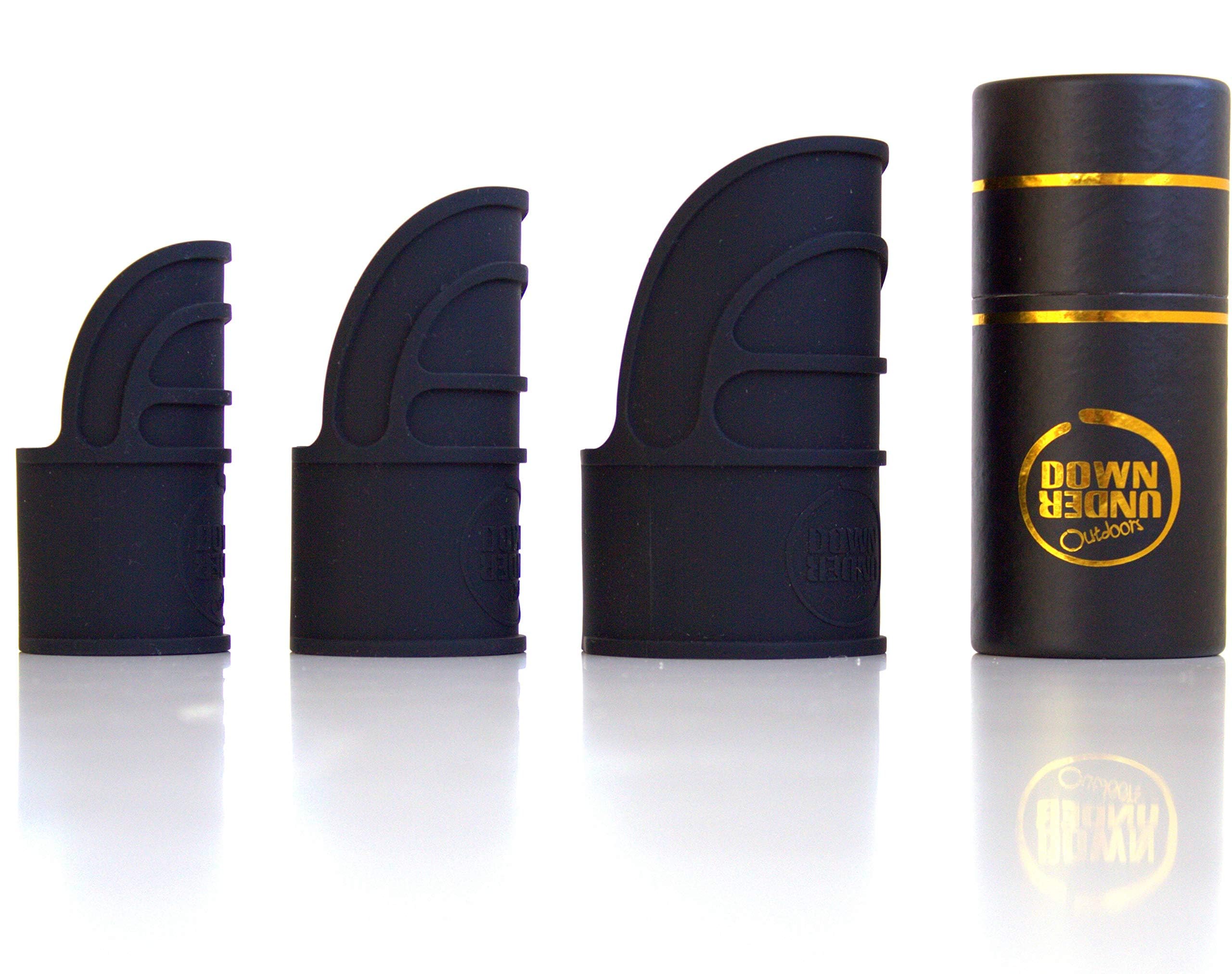 Down Under Outdoors Silicone Rubber Rifle Scope Binocular Cover, Sunshade, Rain Cap, Eye Piece, Objective Lens, Spotting Optics, Tactical Flip Up Protector, 40mm 44mm 50mm 56mm 69mm, Sold Individually Medium (outside diameter 46 to 56 mm) - Image 2