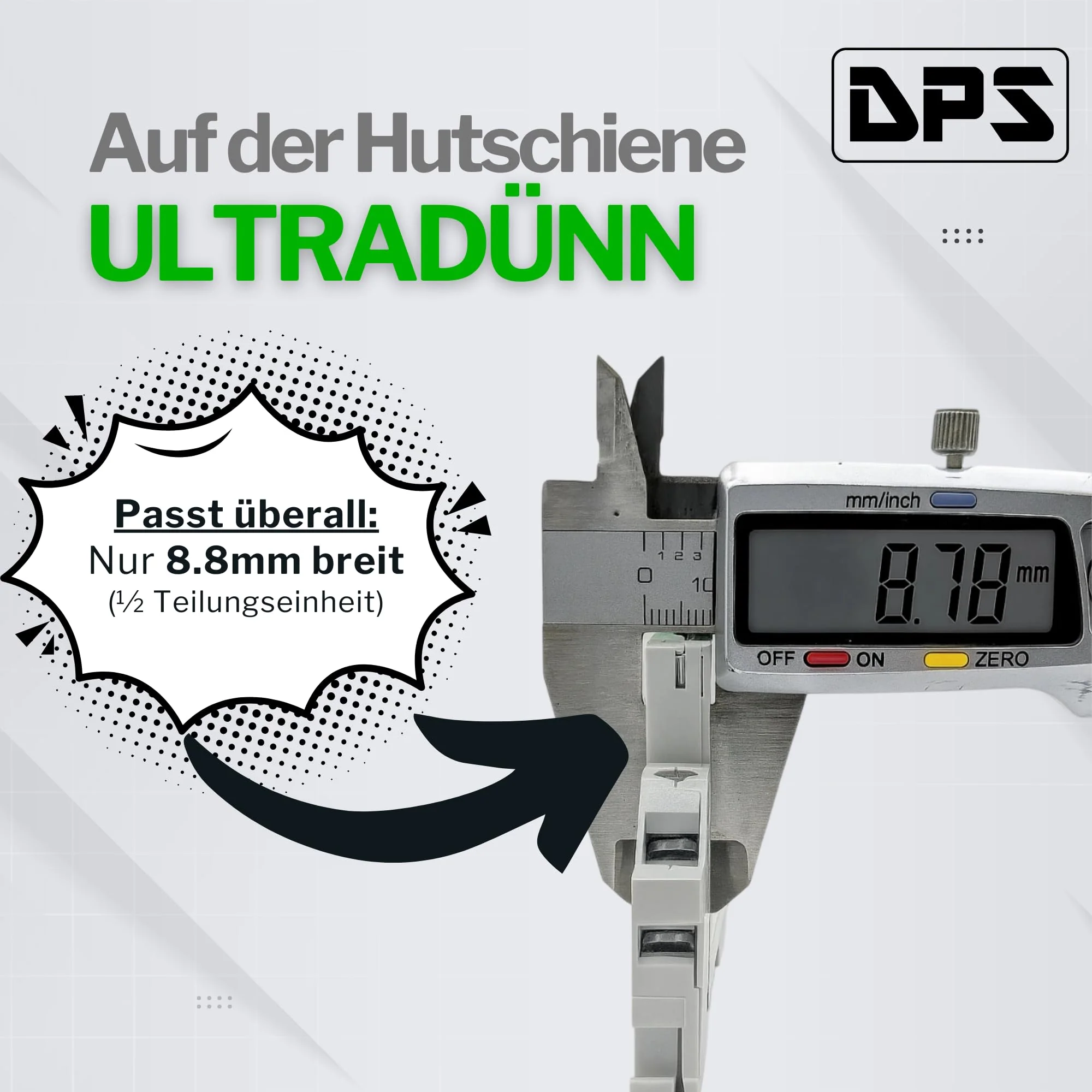 DPS - DIN Rail Power Supply 5 V 3 A 15 W USB-C 10 V-28 V | 5.2 V DC DC USB C Step Down Power Supply for Smart Home, Smart Meter, Tablet, Pi USB-C-3A - Image 4