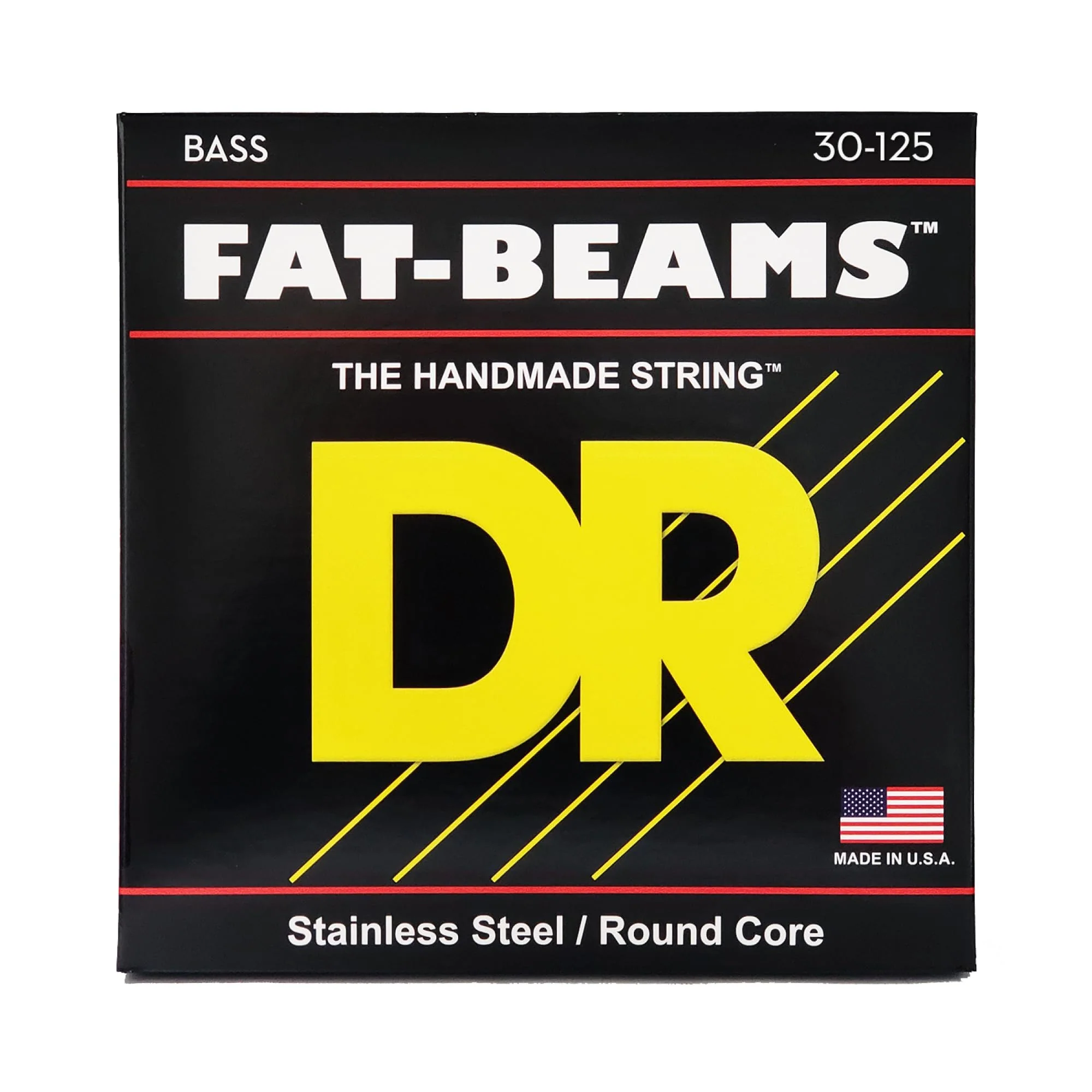DR Strings FAT-BEAM Bass Guitar Strings (FB6-30) 6-String(30-125) - Image 2