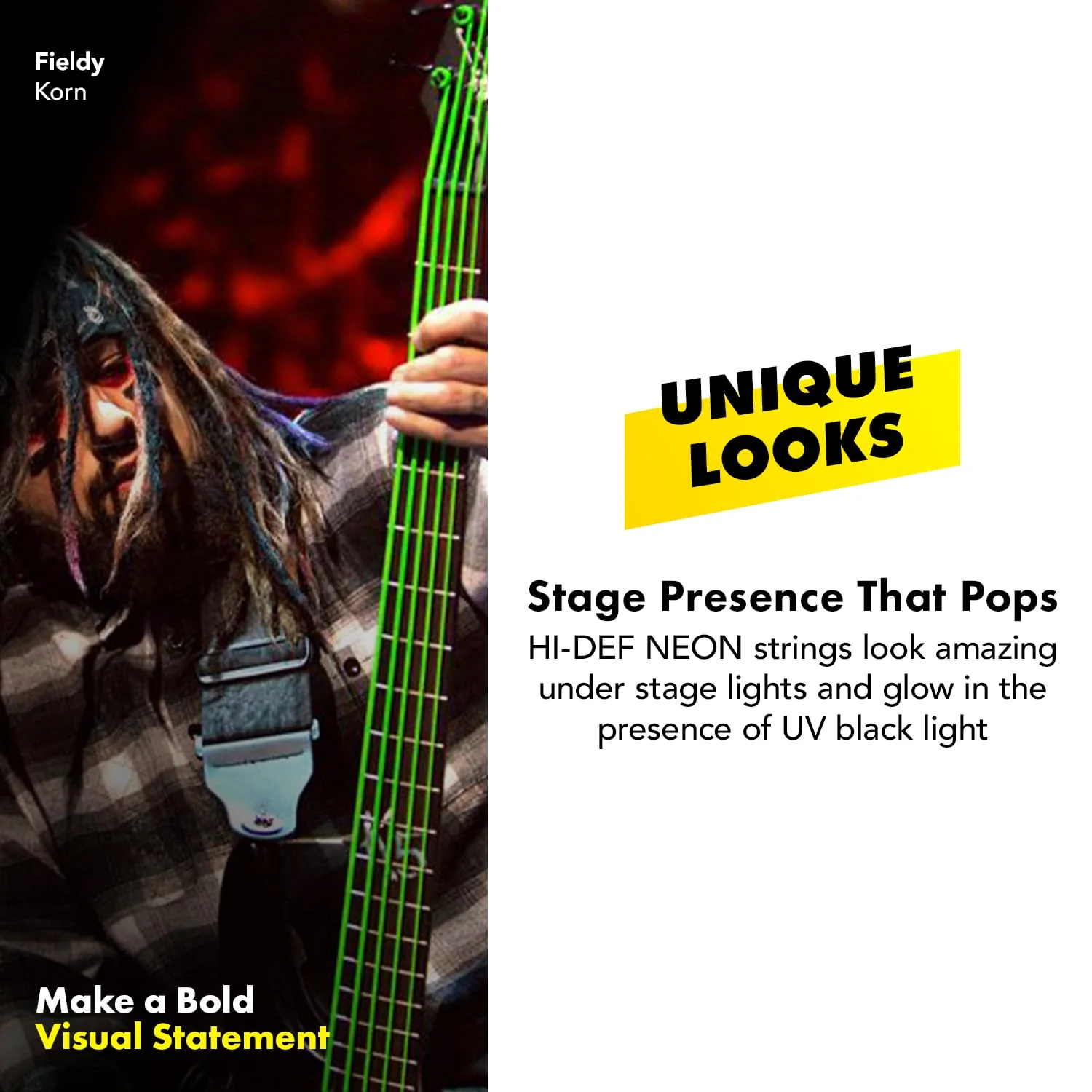 DR Strings HI-DEF NEON Acoustic Guitar Strings (NGB-45) - Image 5