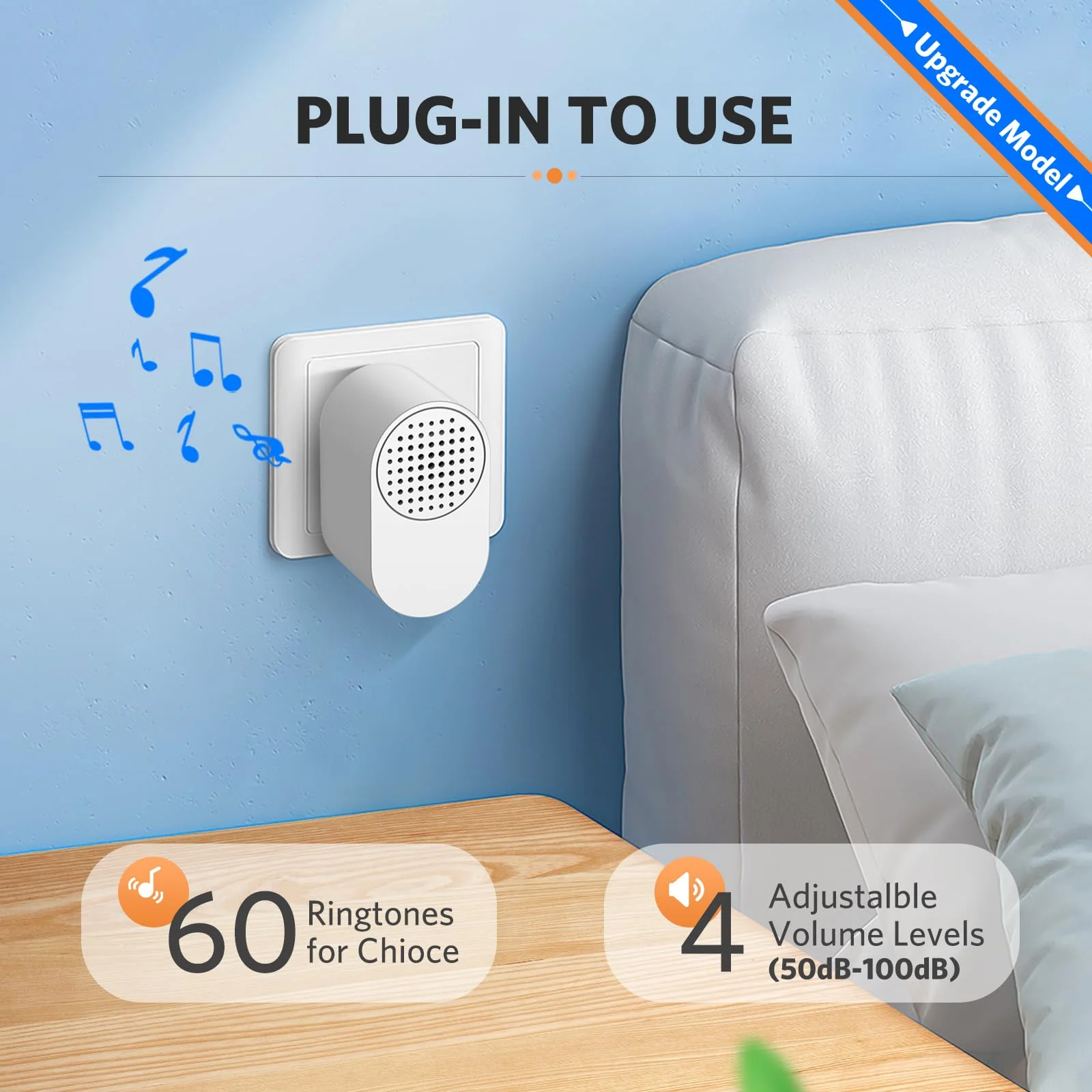 Driveway Alarm Motion Sensor - Driveway Alarms Wireless Outside Weatherproof Motion Detector Presence Outdoor Sensor Door Alarm Home Security System Gate Mailbox Alert 1 Receiver and 2 Sensors - Image 6