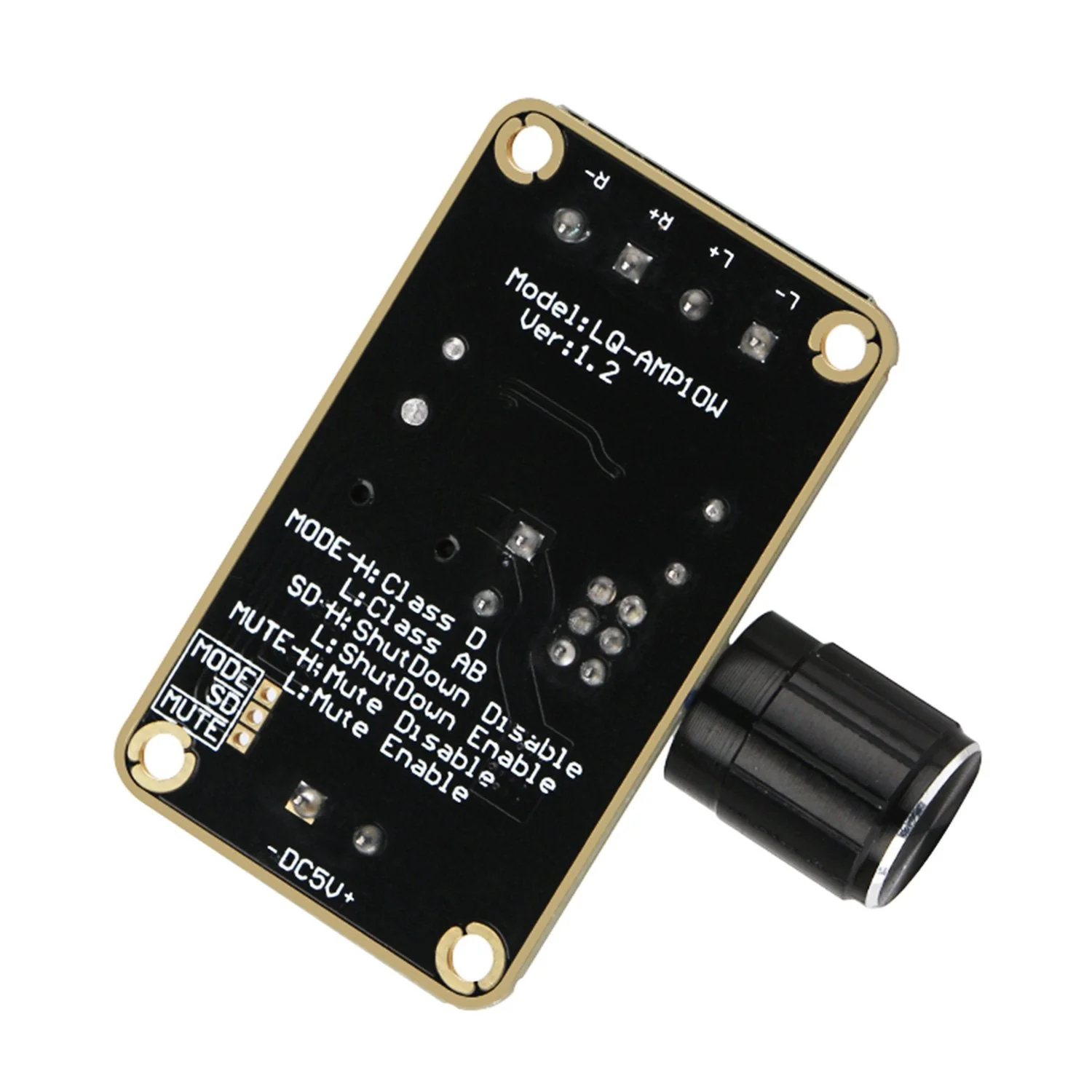 DROK Audio Amplifier Board, 5W+5W Mini Amplifier Board PAM8406 DC 5V Digital Stereo Power Amp 2.0 Dual Channel Class D Amplify Module for Speaker Sound System DIY - Image 8
