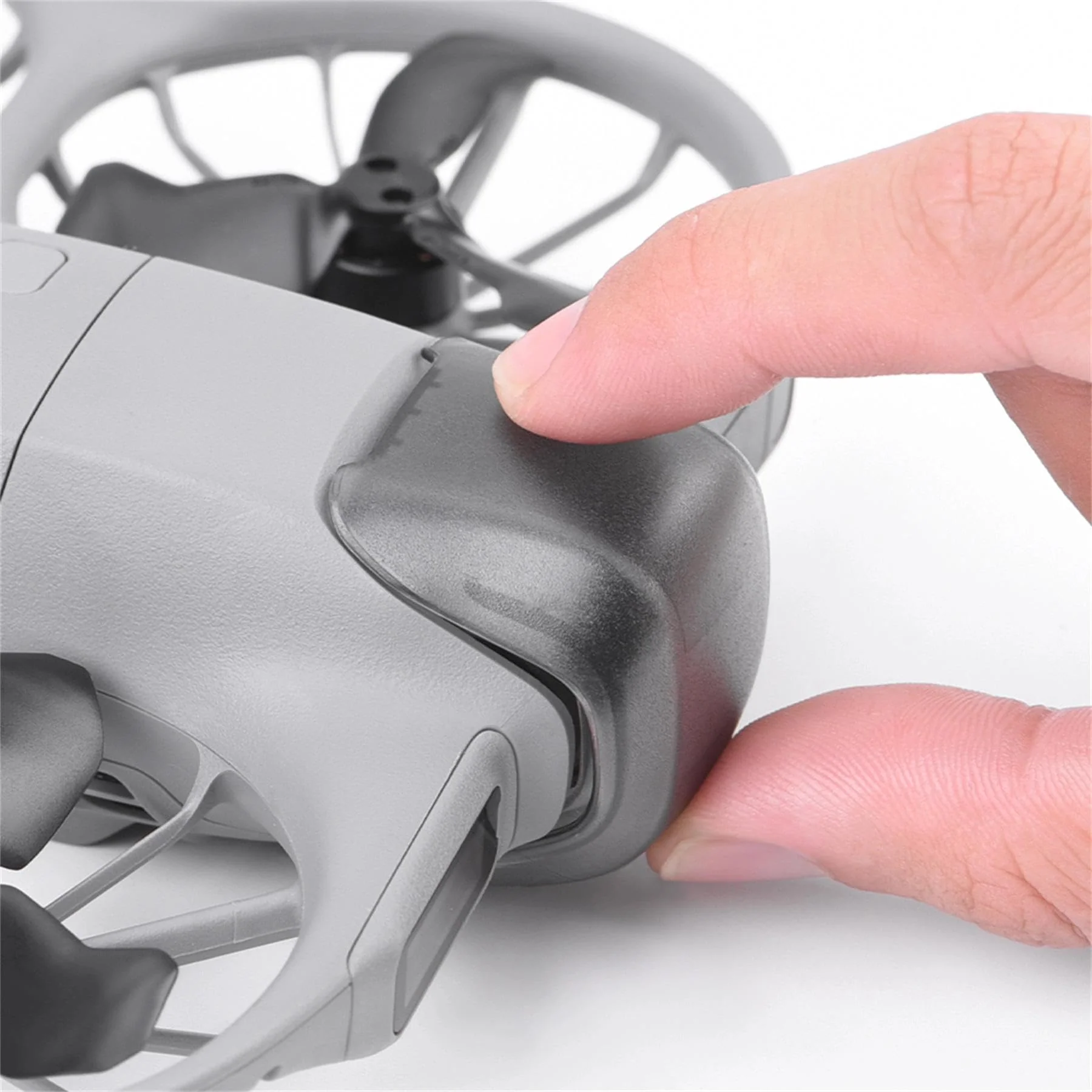 Drone Lens Cover for DJI NEO 2 Accessories, 2Pcs Gimbal Protector Case Anti-Scratch Lens Cap Dustproof Protective Cover Compatible with DJI NEO 2 - Image 4