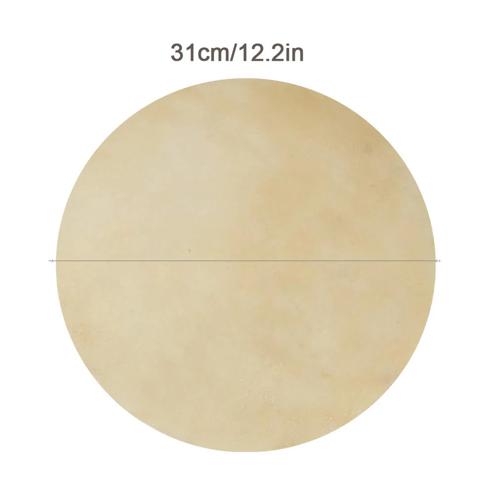 Drum Head Buffalo 2PCS Faux Leather Consistent Clear Sound Accessory for African Drums Bongos (9.0 inches)- Skin Replacement 9.0 inches - Image 8
