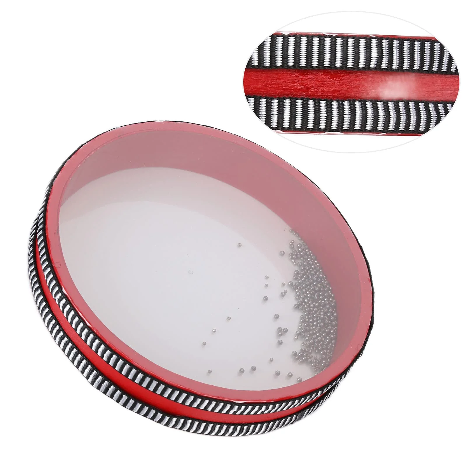 Drum, Iron Sand Soft Waves Drum, Percussion Sea Drum with Fillable Sealing Port and Hardwood Shell Light Rhythm Sea Drum - Image 2