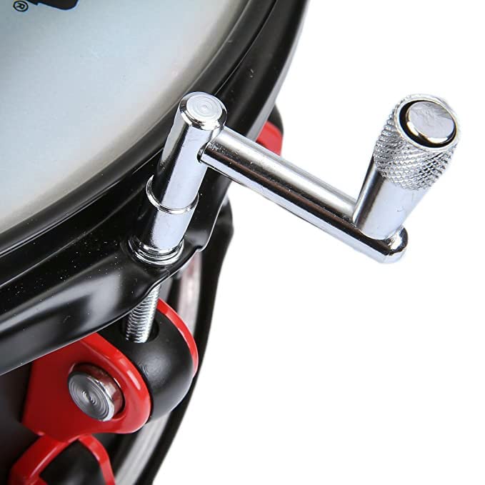 Drum Keys 5 Pack Chrome Steel Construction Standard Drum Keys with Ratchet Torque Wrench Drill Bit Drum Key Tuner Percussion Hardware Tool for Drum Accessories - Image 4