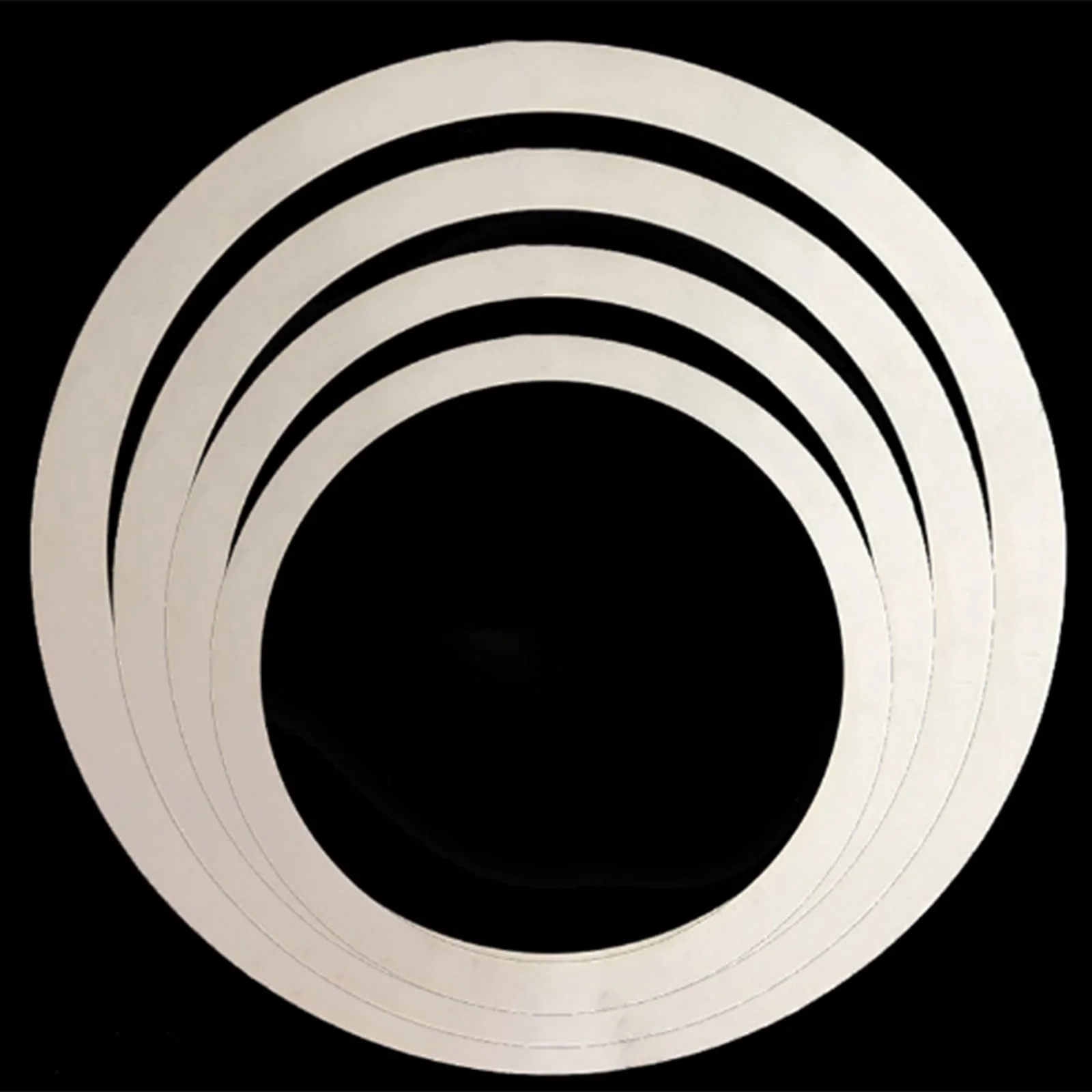 Drum Mute Rings Drum Muffler Rings Drum Silencers Drum Percussion Accessories Drum Mute Pads for Drums Tone Control, Black - Image 8