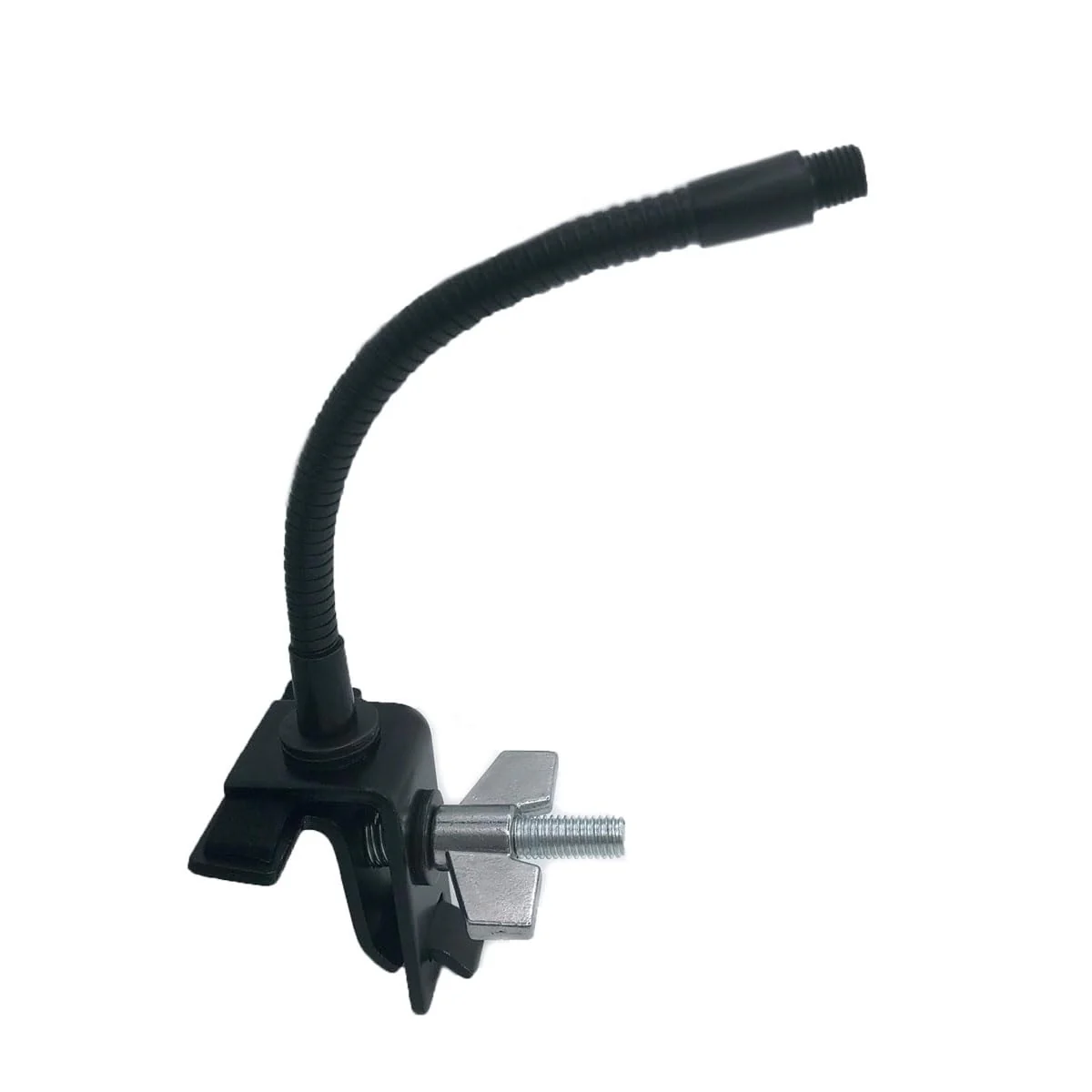 Drum Rim Microphone Clamp Percussion Microphone Mount Attachment for Drum Set Bass Drum Hoop, Drum Microphone Clip Holder with Tension Rod - Image 2