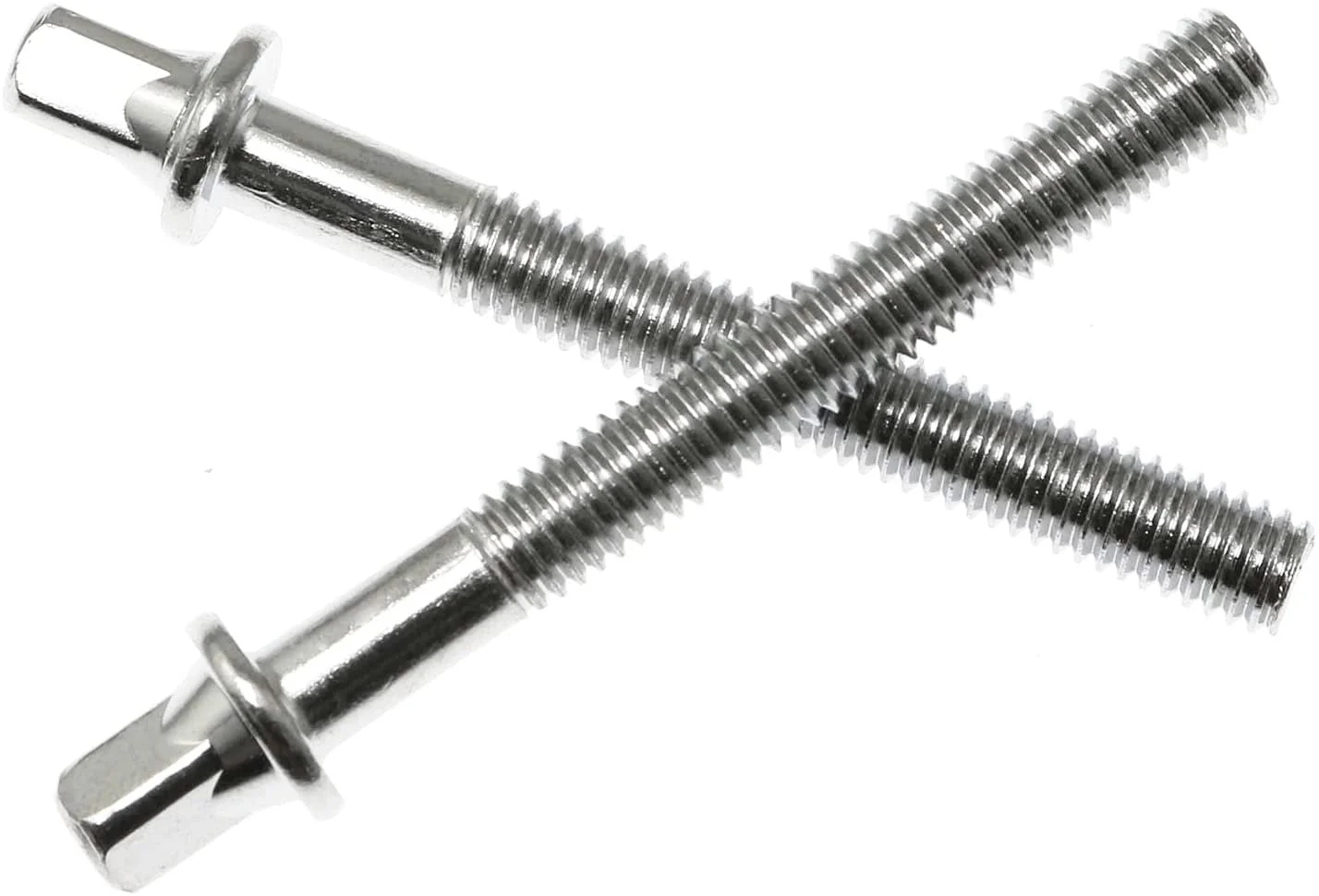 Drum Set Hardware 12-Pack Stainless Steel Drum Tight Screw Tension Rods for Percussion Instrument Parts (M6 x50mm) M6 x50mm - Image 2