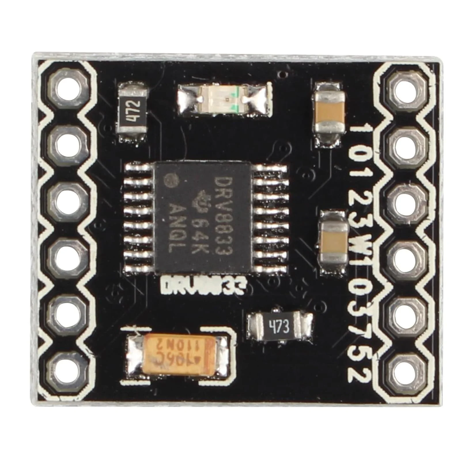 DRV8833 1.5A 2-Channel H Bridge DC Motor Drive Board Ultra Small Volume Motor Drive Module Input Voltage 3-10V Pack of 6 - Image 4