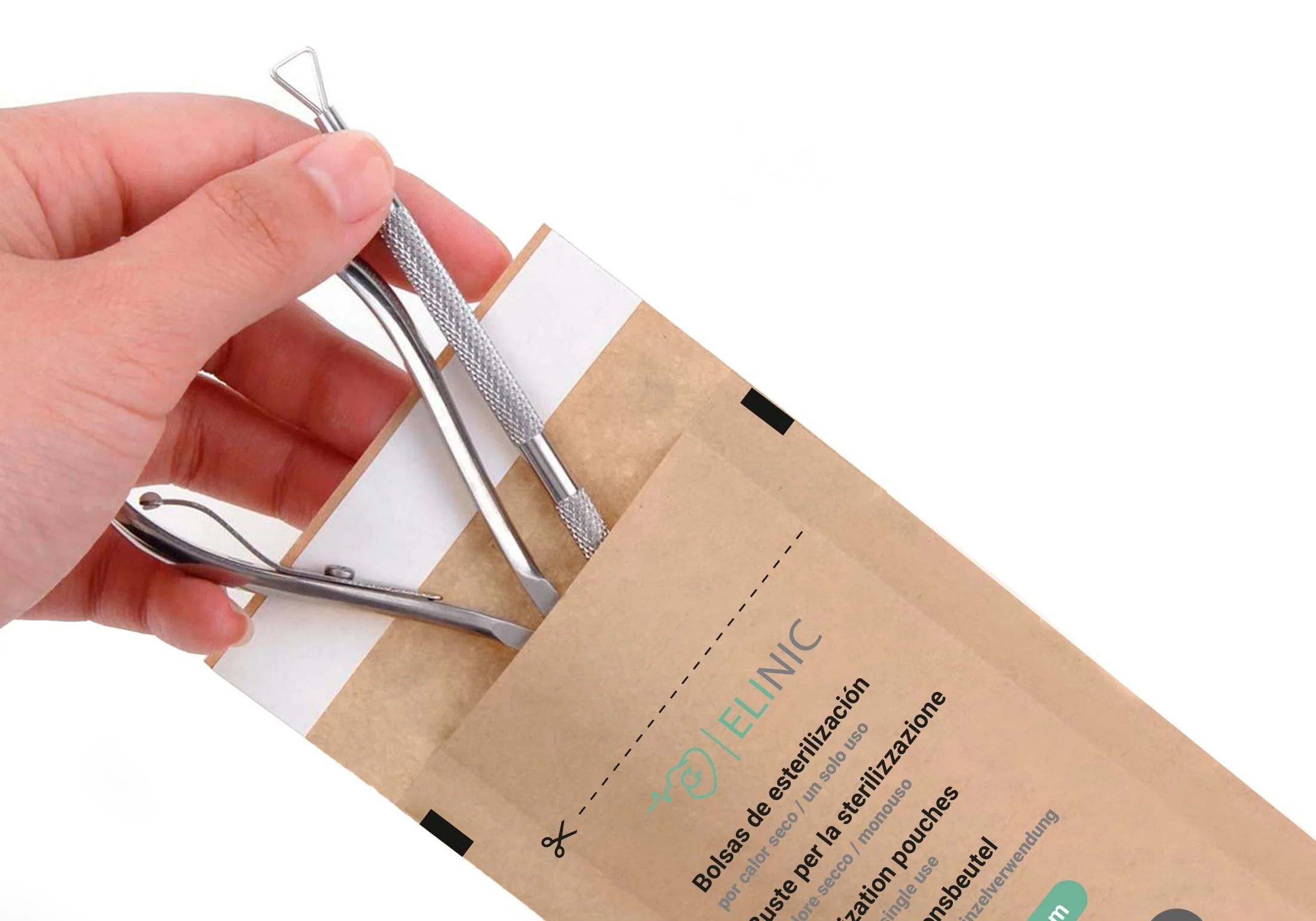 Dry Heat Sterilization Bags - Pack of 100 (100mm x 230mm) 100*230mm - Image 6