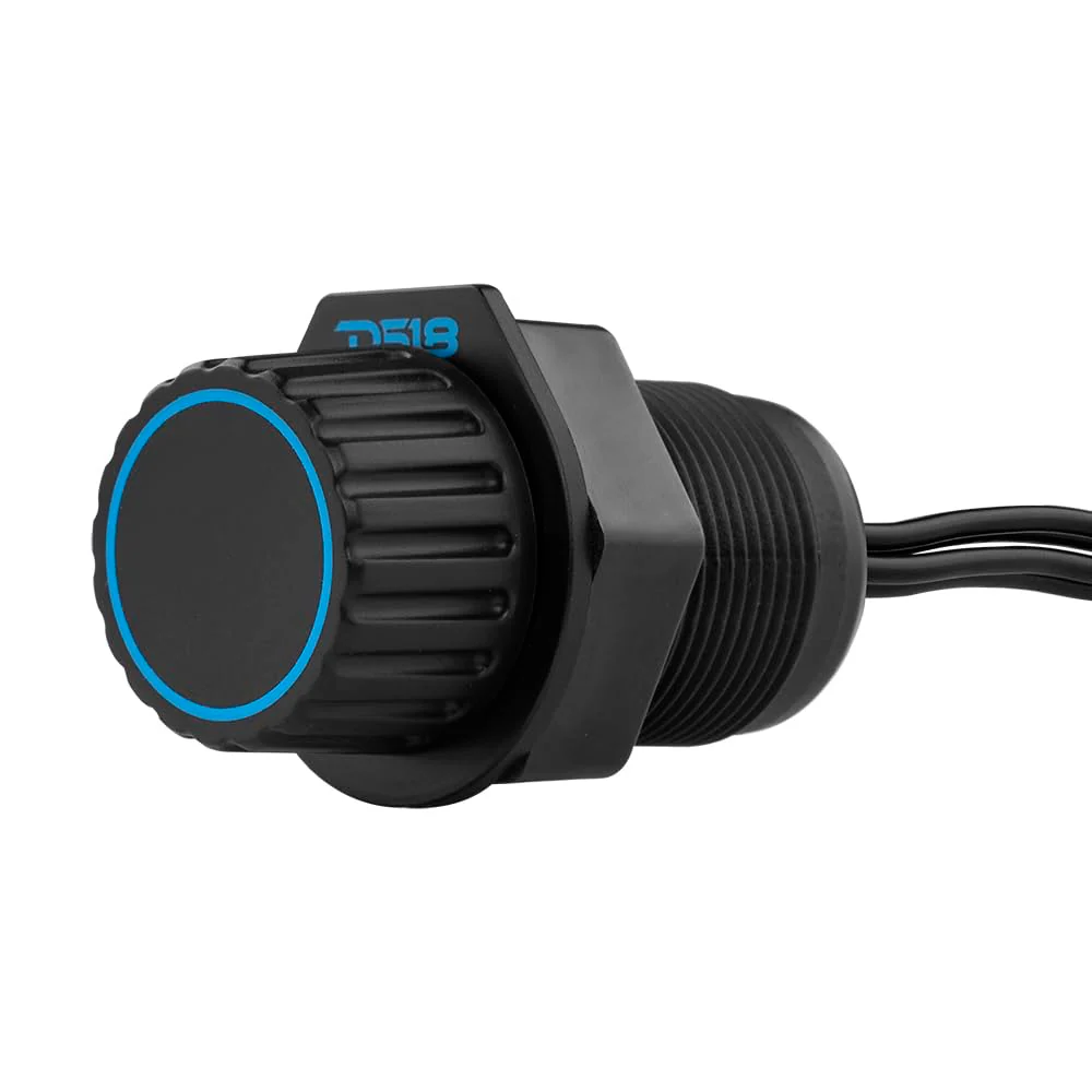 DS18 MBKR Marine Bass Knob Remote Gain/Volume - Compatible with Any Source Unit - Bass Knob Level Controller - Universal RCA Line Level Control Waterproof Design for All Audio Applications - Image 6