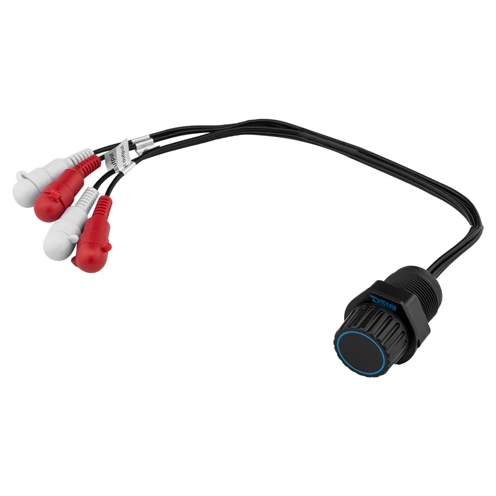 DS18 MBKR Marine Bass Knob Remote Gain/Volume - Compatible with Any Source Unit - Bass Knob Level Controller - Universal RCA Line Level Control Waterproof Design for All Audio Applications - Image 7