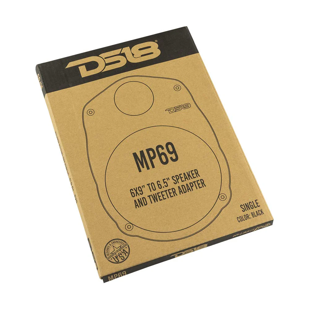 DS18 MP69 High Density Abs 6x9 to 2- Way 1 X 6.5 and 1 x Tweeters Adapter (Single) - Image 7