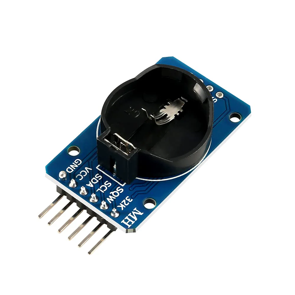 DS3231 AT24C32 IIC RTC Module Clock Timer Memory Module Beats Replace DS1307 I2C RTC Board + 20 Pieces Male to Female Jumper Cables - Image 2