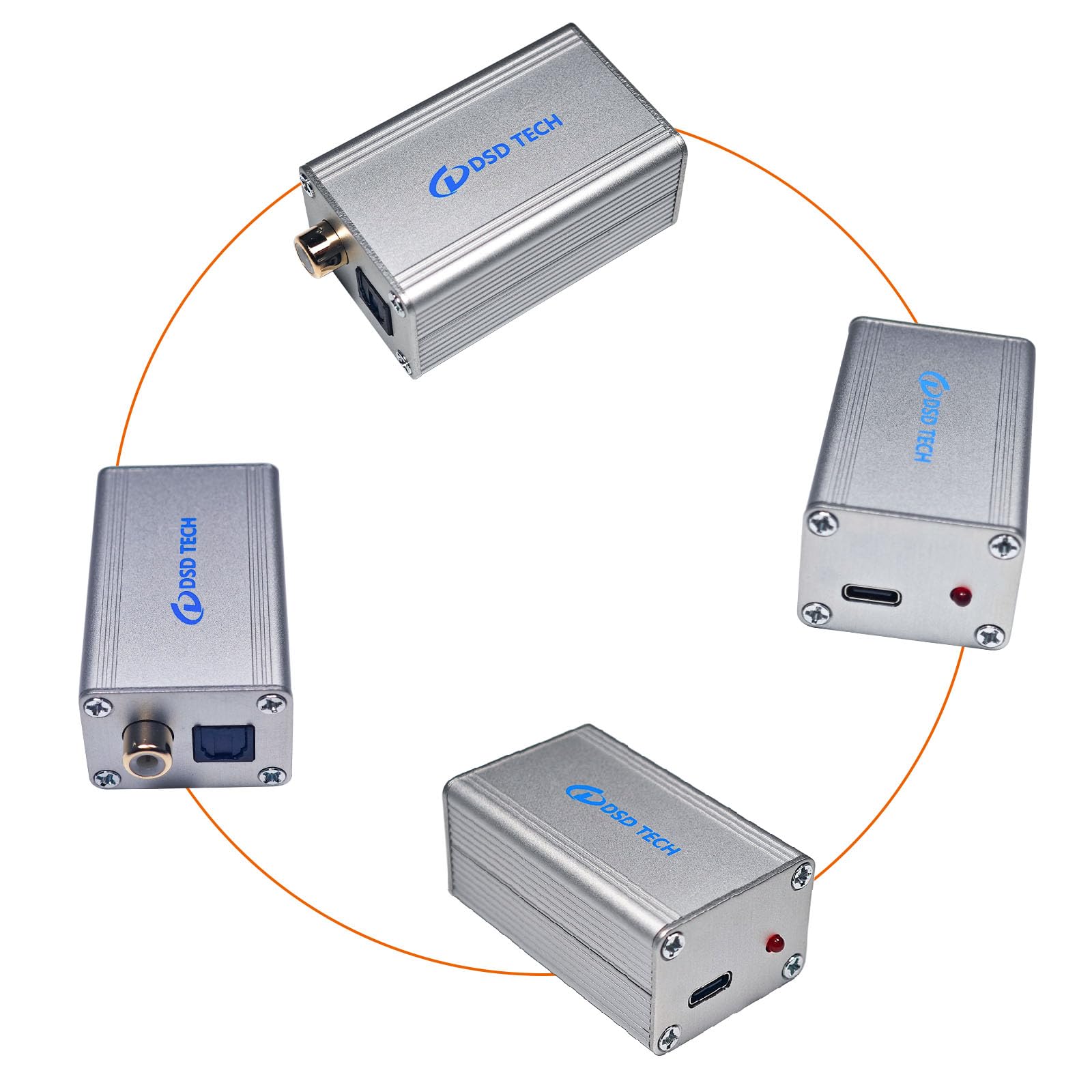 DSD TECH SH-AU01A USB to TOSLINK Coaxial Optical Audio Adapter - Image 4