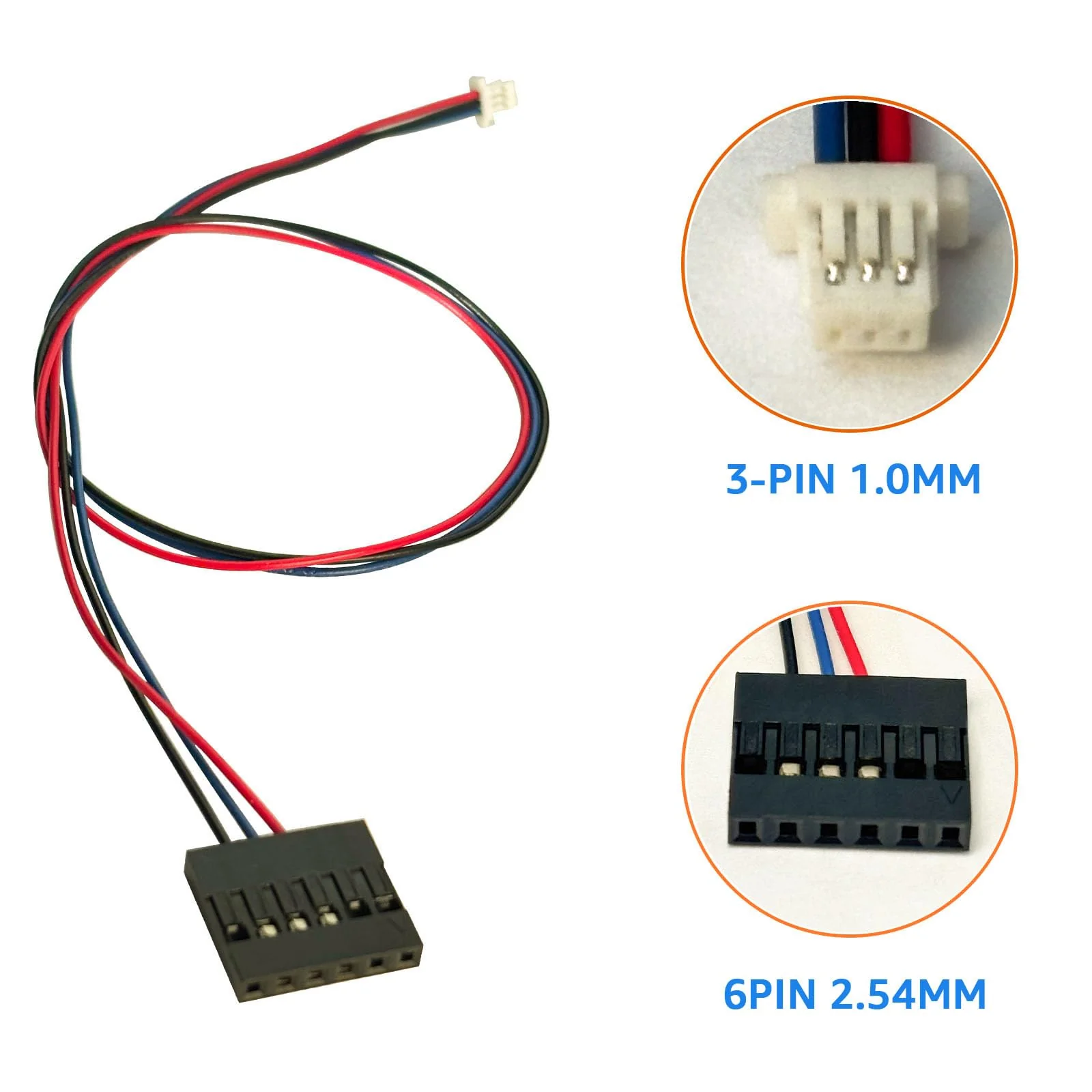 DSD TECH SH-C02A 3PIN 1.0MM to 2.5MM Cable Compatible Raspberry Pi 5 Debug Probe - Image 2