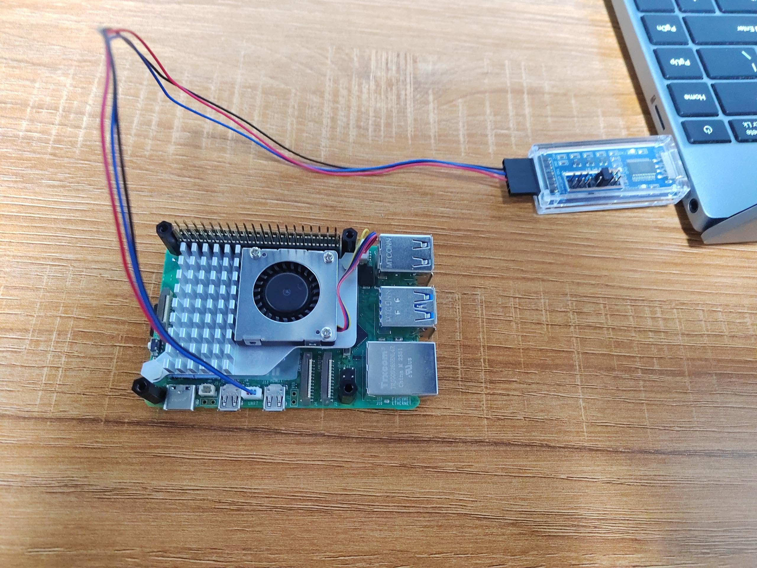 DSD TECH SH-C02A 3PIN 1.0MM to 2.5MM Cable Compatible Raspberry Pi 5 Debug Probe - Image 3