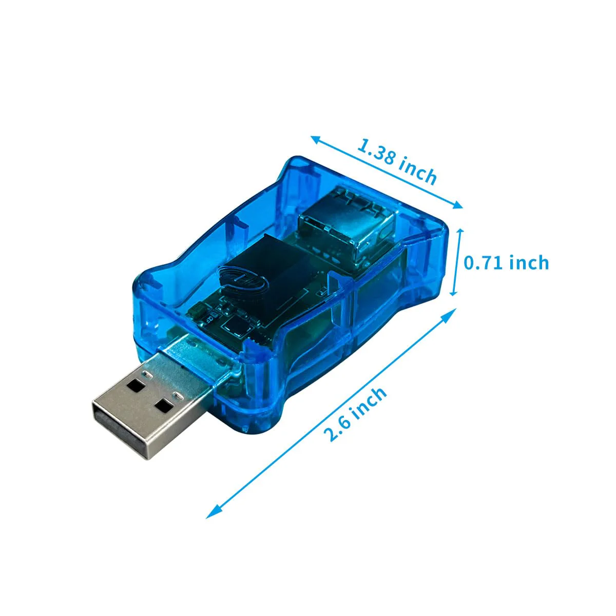 DSD TECH SH-G01B USB Isolator with High-Speed ADI ADUM3165 Chip - 480Mbps - Image 4
