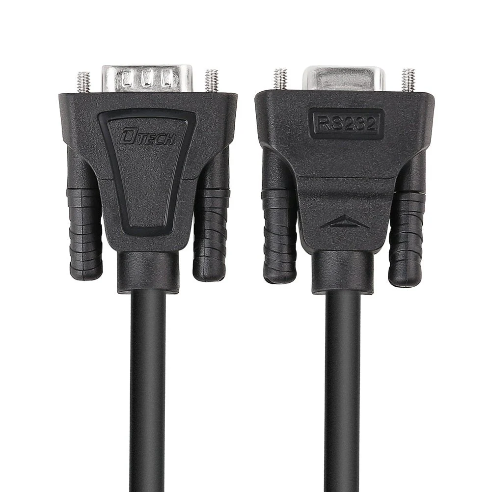 DTech 5ft RS232 Serial Cable Extension Male to Female 9 Pin Straight Through - Image 7