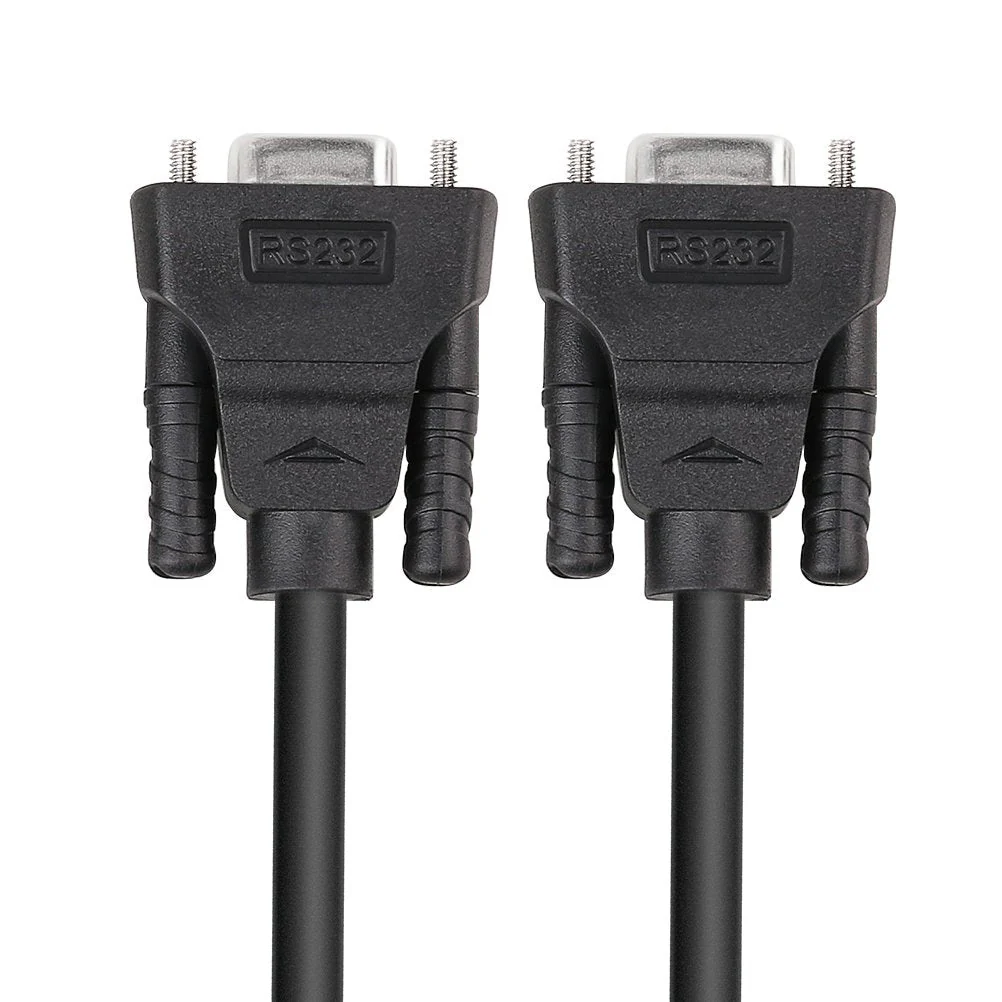 DTECH 6 ft RS232 Serial Cable Female to Female 9 Pin Straight Through (Black, 2 Meters) 6ft - Image 6