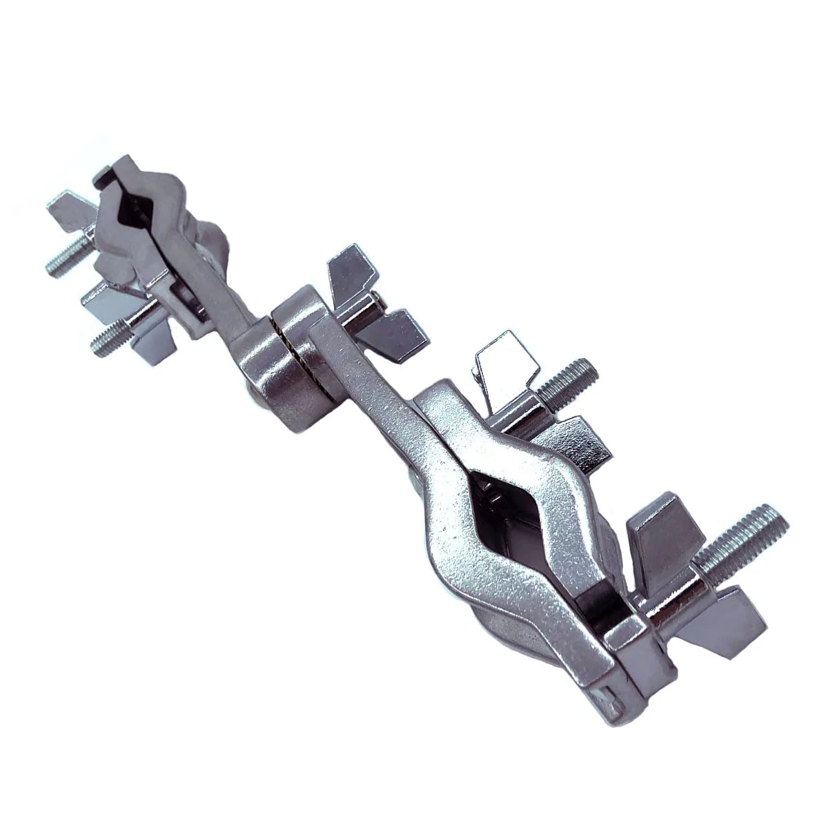 Dual Drum Clamp Multi-Clamp Extended Drum Extension Clamp Metal Drum Rack Clamp Double Drum Clamp Percussion Clamp Mounting Bracket Drum Set Hardware Parts Accessories - Image 4