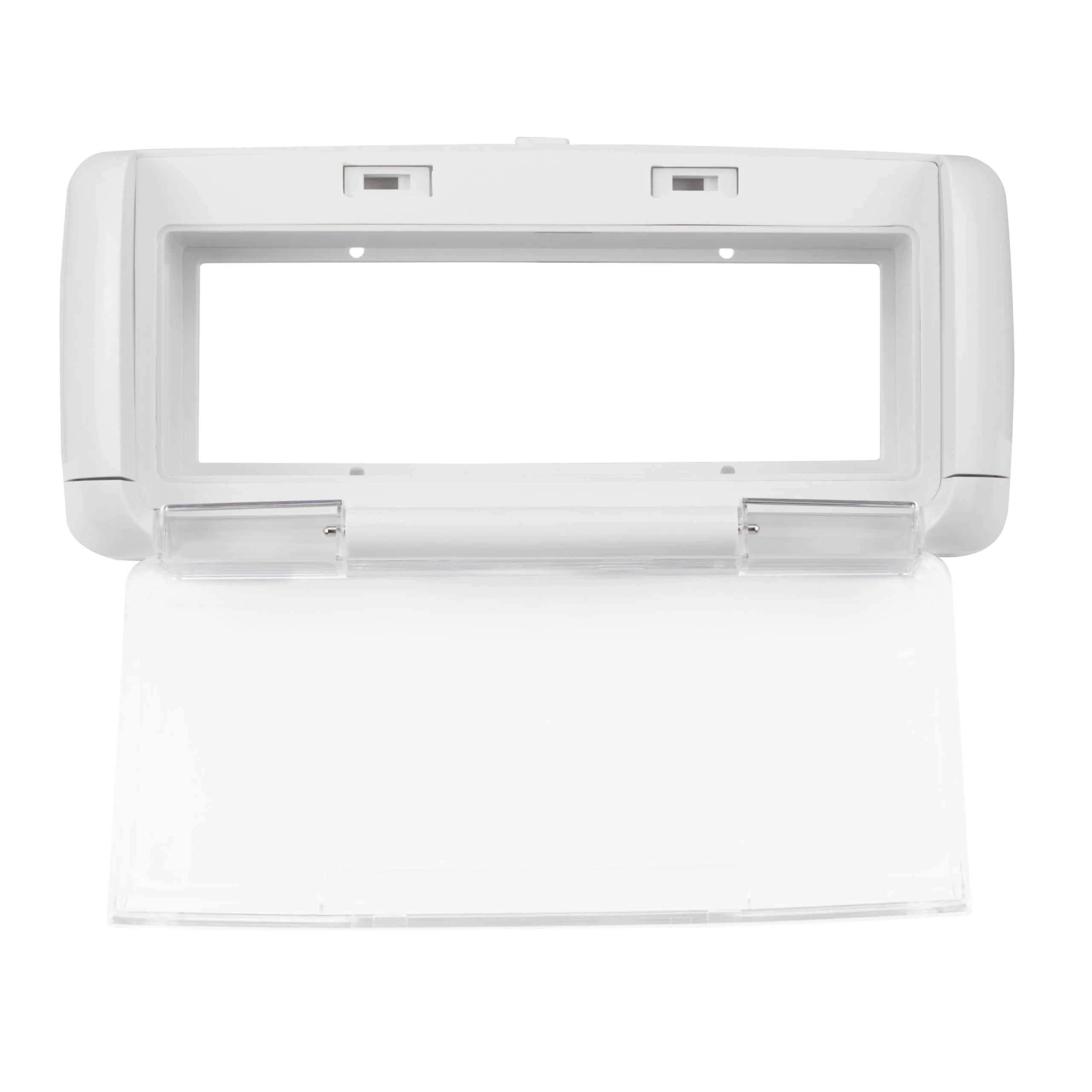 Dual Electronics SG3 Splashguard Marine Radio Housing Unit, Waterproof, Transparent, Single DIN, White - Image 2