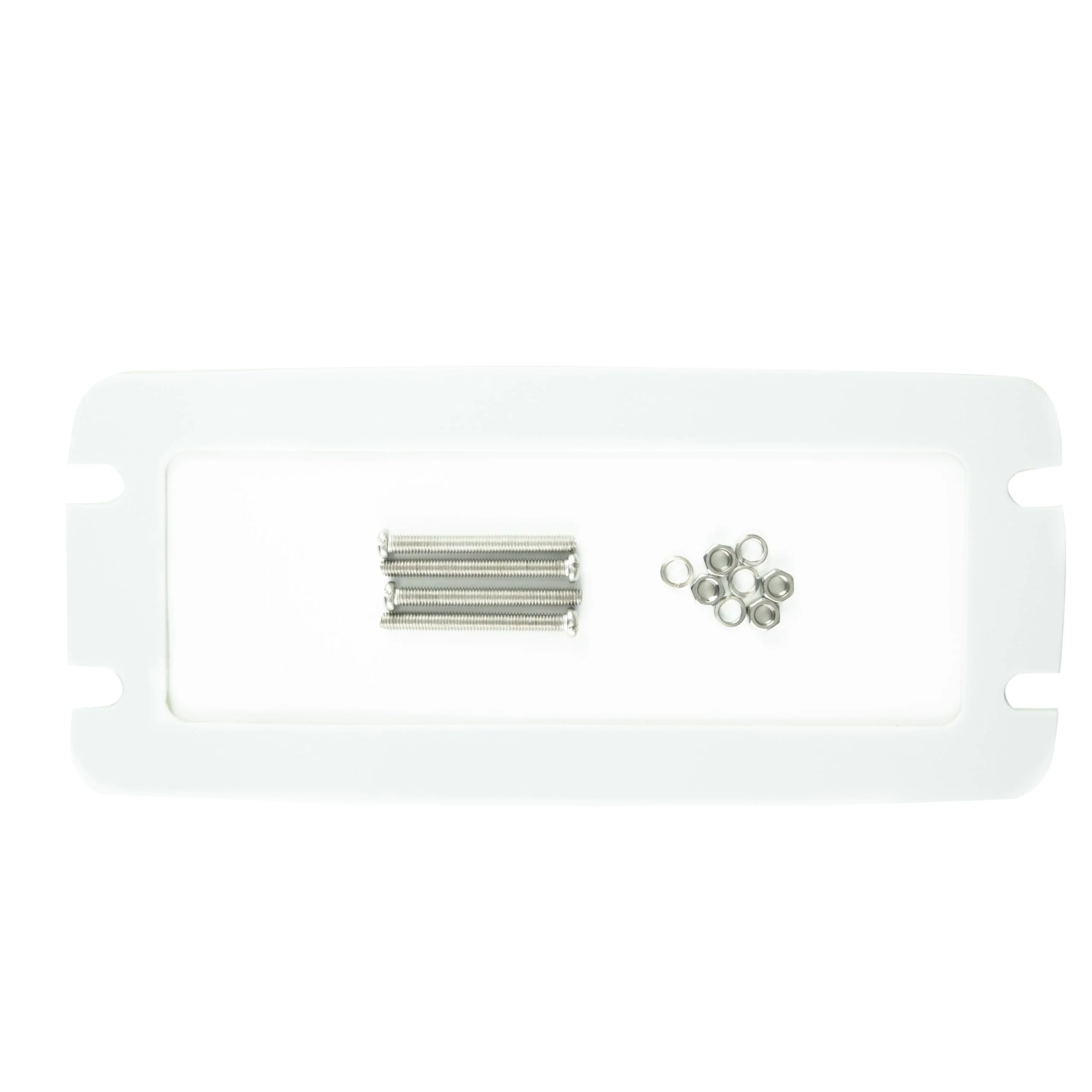Dual Electronics SG3 Splashguard Marine Radio Housing Unit, Waterproof, Transparent, Single DIN, White - Image 3