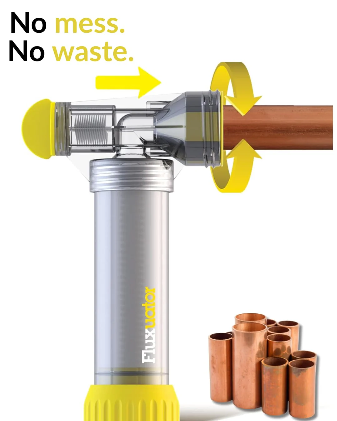 Dual Head Flux Applicator for use on copper pipe - Image 3