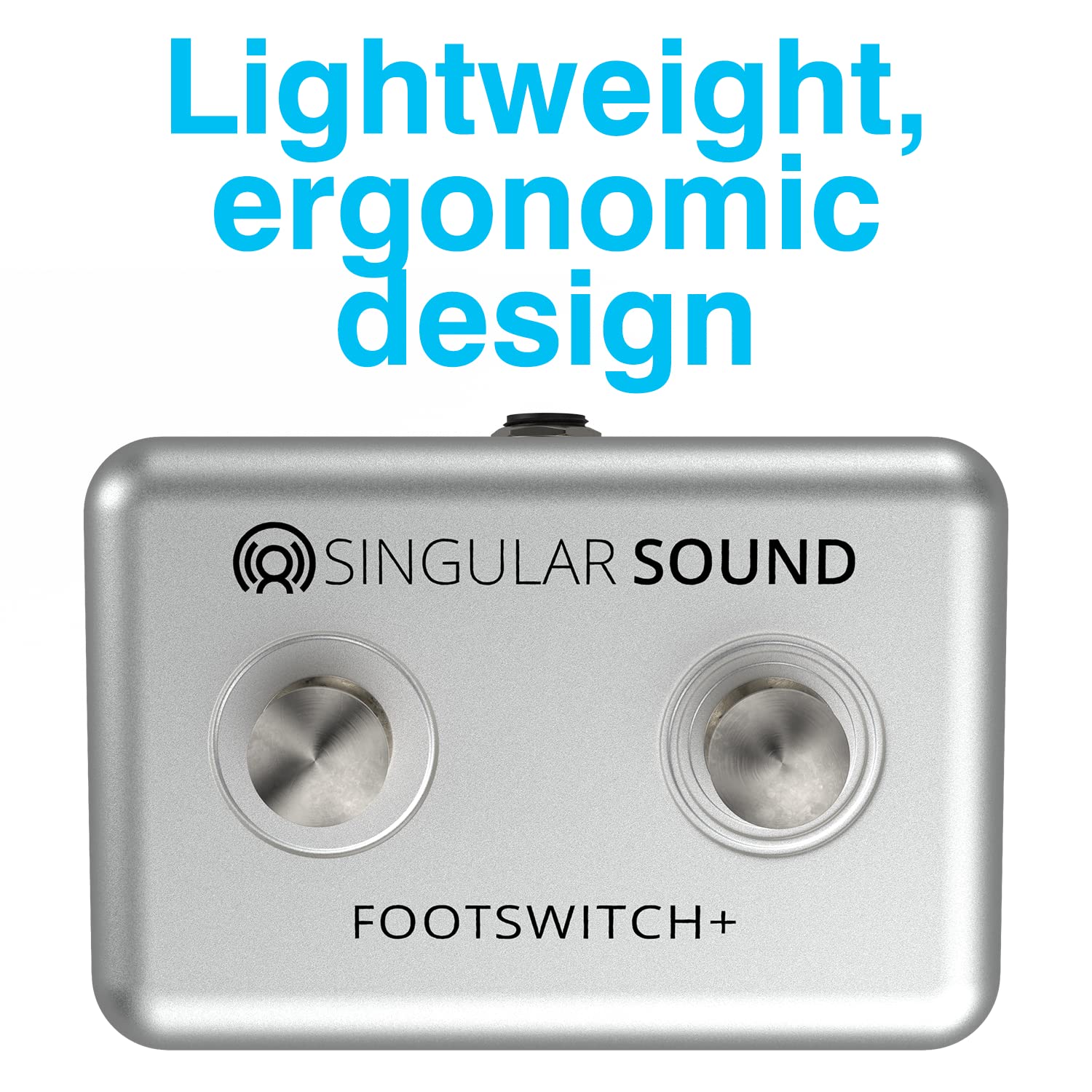 Dual Momentary Footswitch Plus for use with BeatBuddy, Effects Pedals, and Electronic Instruments - Image 4
