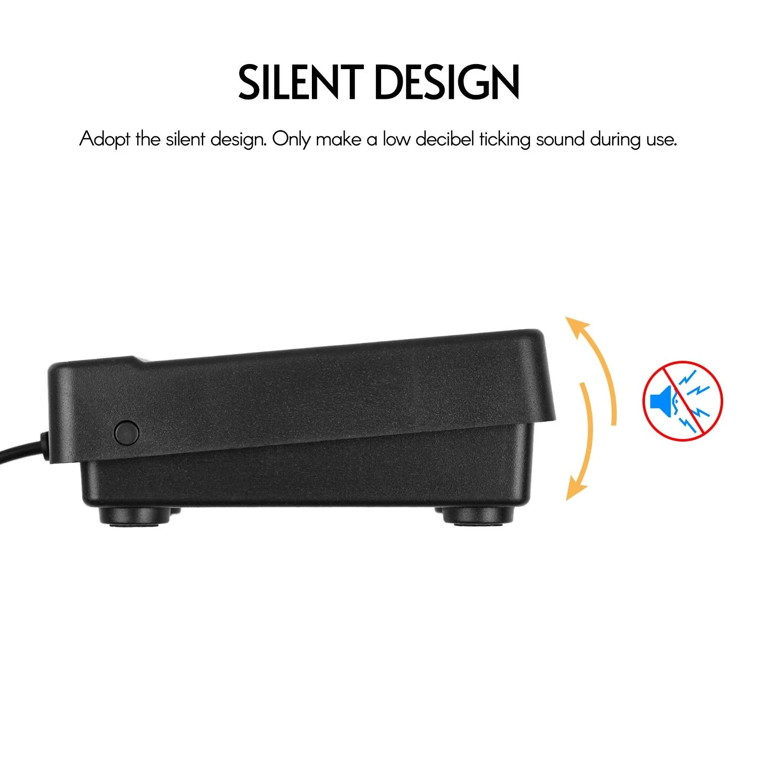 Dual Pedal 3.5mm Interface Compact Sustain Pedal Universal Dual Pedal for Musical Instruments Portable Folding Piano Electronic Keyboard Electronic Foldable Drum - Image 5