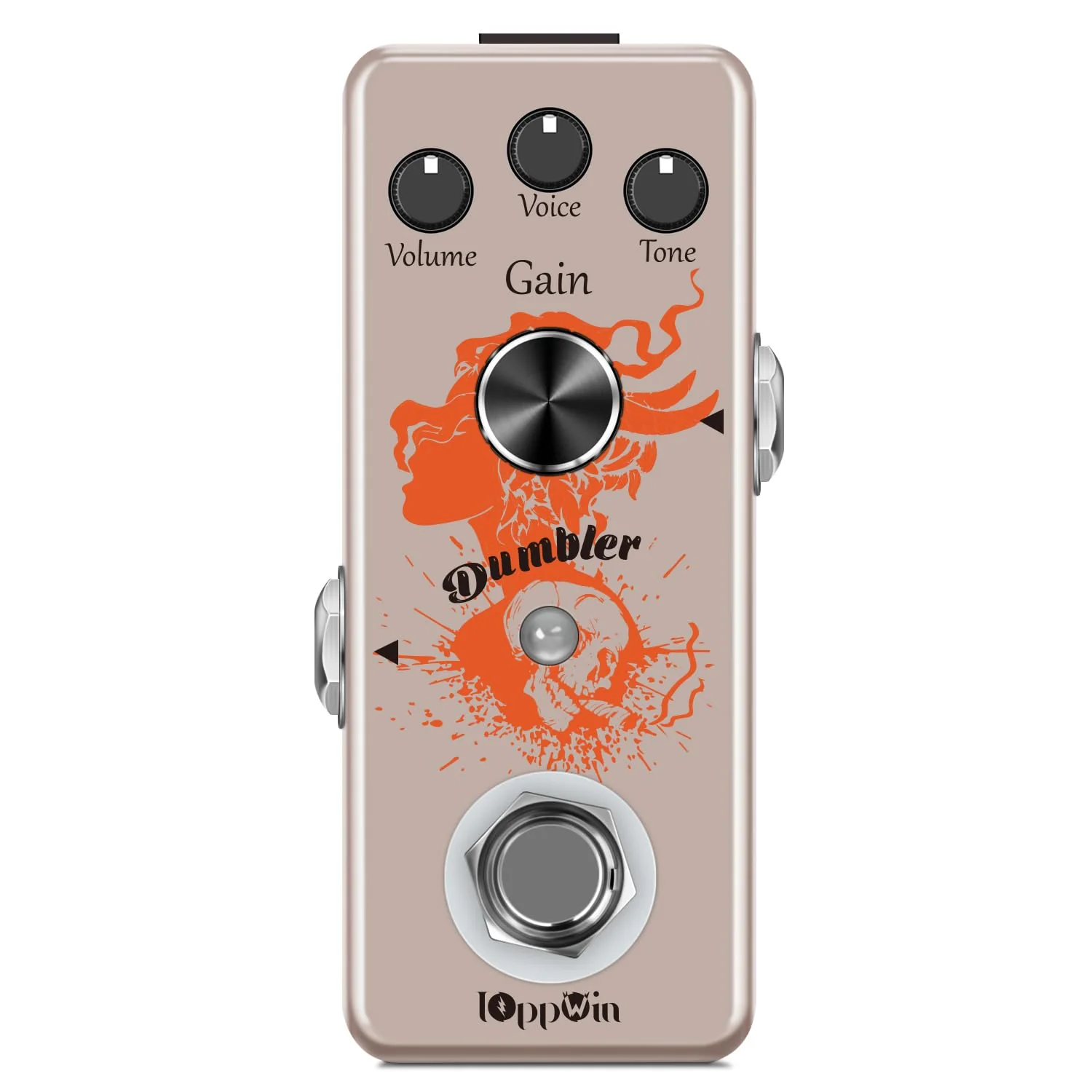 Dumbler OD Dumble Overdrive Pedal - Vintage Amp Simulator, Classic Overdrive Tone, True Bypass, Mini Metal Enclosure (DC 9V) - Image 6