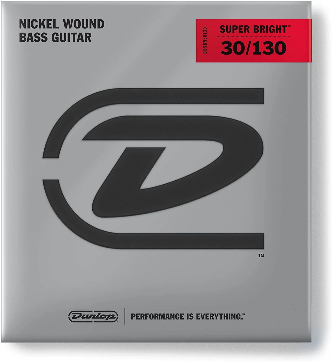 Dunlop DBSBN30130 Super Bright Bass Strings - Nickel Wound - Medium, .030-.130, 6 Strings/Set (3 Pack) - Image 2