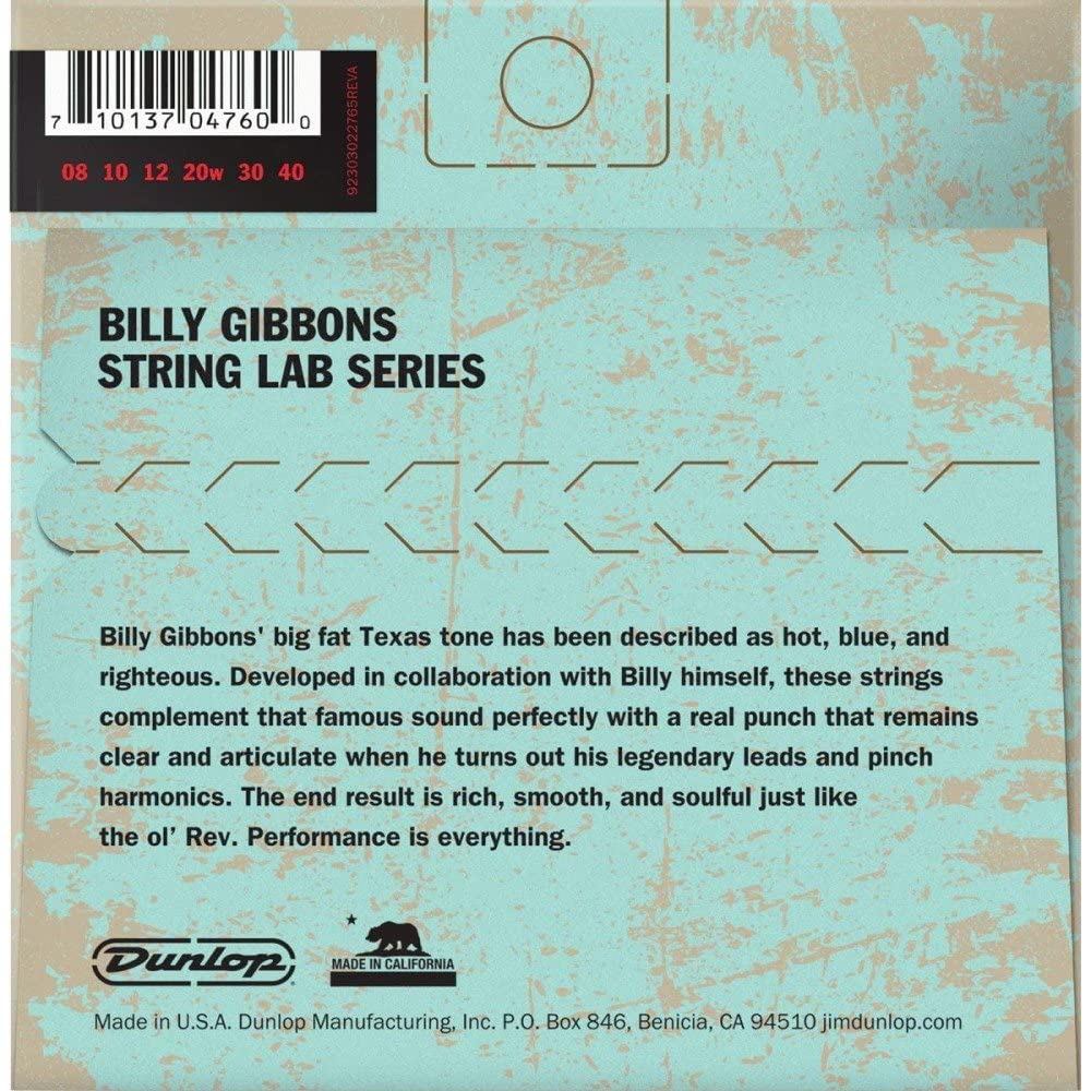 Dunlop Rev. Willy's Electric Guitar Strings 08-40 - 2 Pack - Image 3