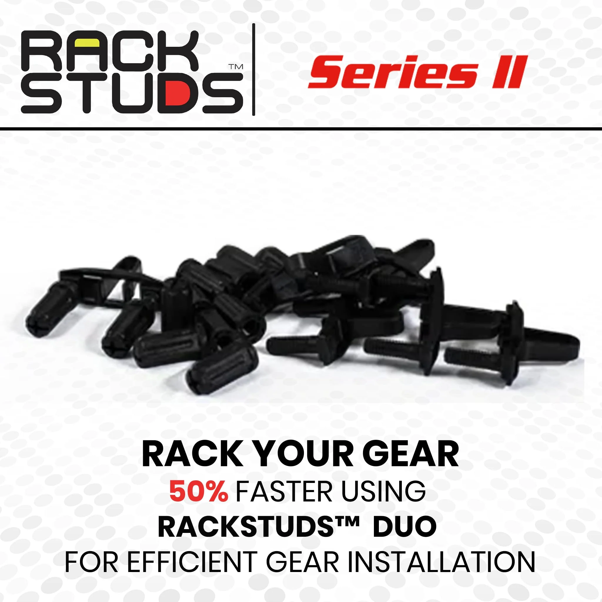 DUO20 1RU Series II Rack Mount Solution - Effortless Alternative to Traditional Rack Screws and Cage Nuts & Server Rack Screws Ideal for Server Hardware Setup - 20-Pack, Universal Version - Image 4