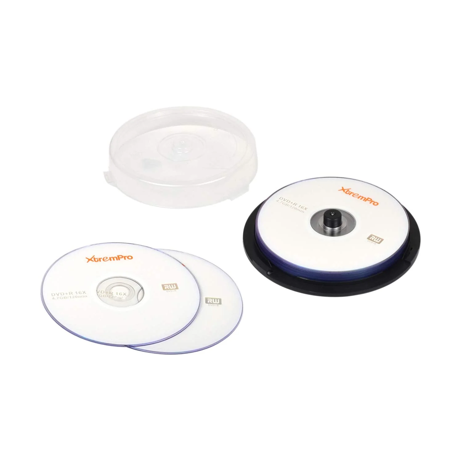 DVD+R 16 X 4.7GB 120min Recordable DVD 10 Pack Blank Discs in Spindle - 11023 XtremPro 11023 - Image 2