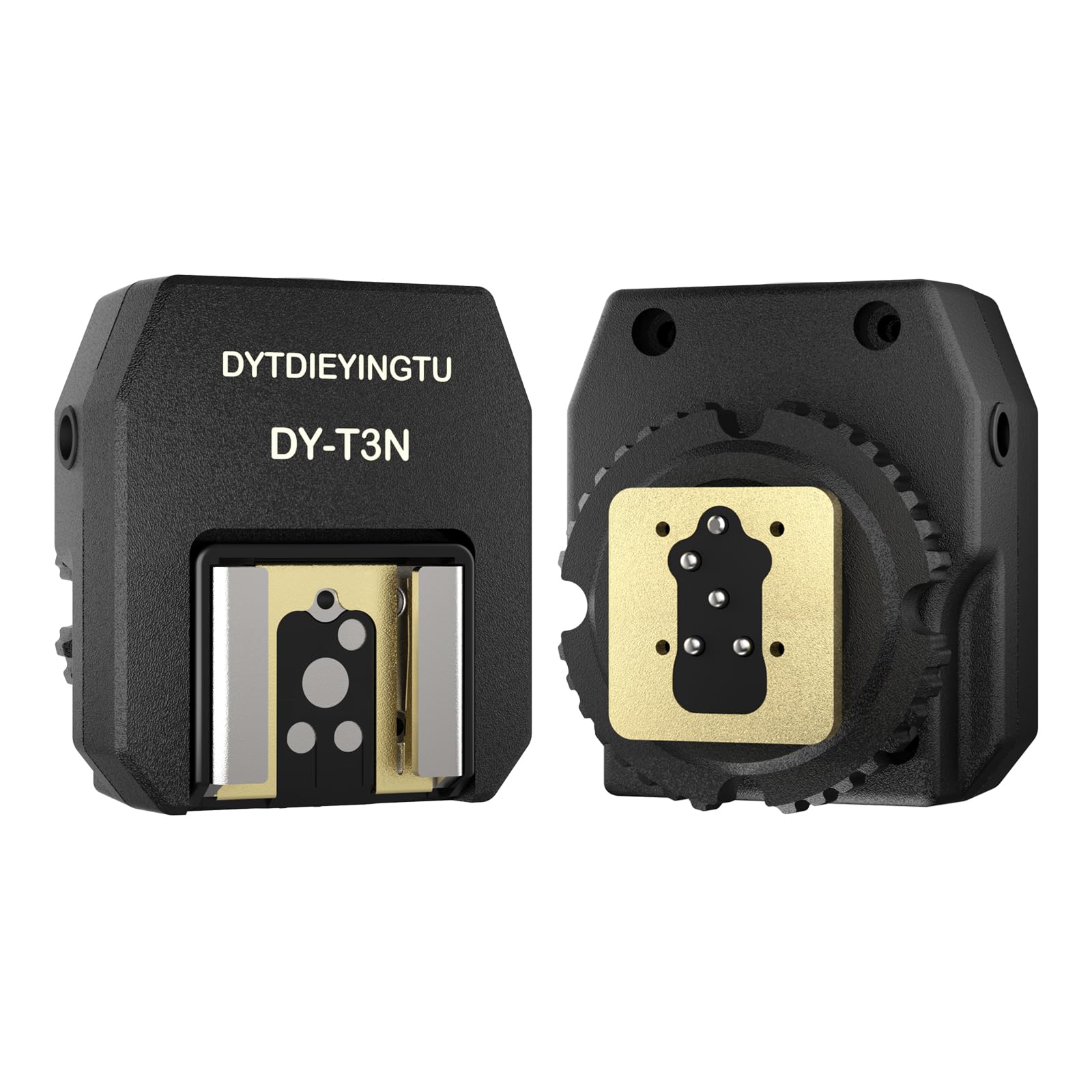 DY-T3N for Nikon Camera Flash hot Shoe Converter Adapter, Small Flash Godox iT30 im20/30, Height-Increasing Multi-Flash Trigger, Extended Body Universal Accessory (DY-T3N N01) DY-T3N N01 - Image 2