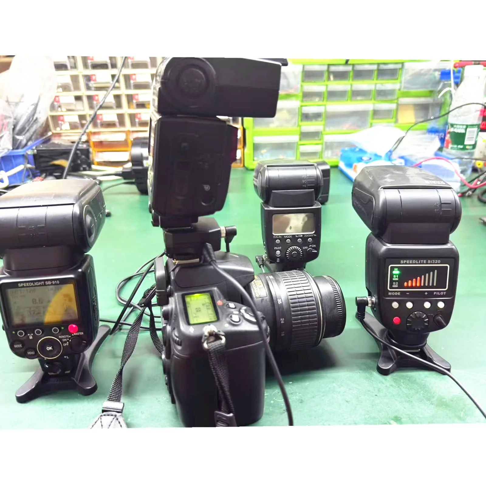 DY-T3N for Nikon Camera Flash hot Shoe Converter Adapter, Small Flash Godox iT30 im20/30, Height-Increasing Multi-Flash Trigger, Extended Body Universal Accessory (DY-T3N N01) DY-T3N N01 - Image 9