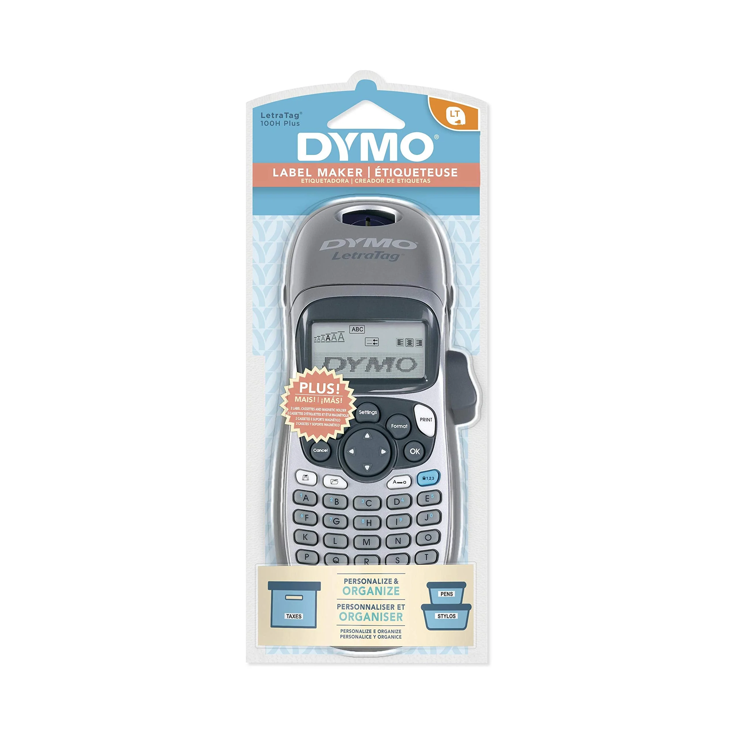 DYMO LetraTag LT-100H Handheld Label Maker for Office or Home (21455) Machine + 2 Tapes - Image 2